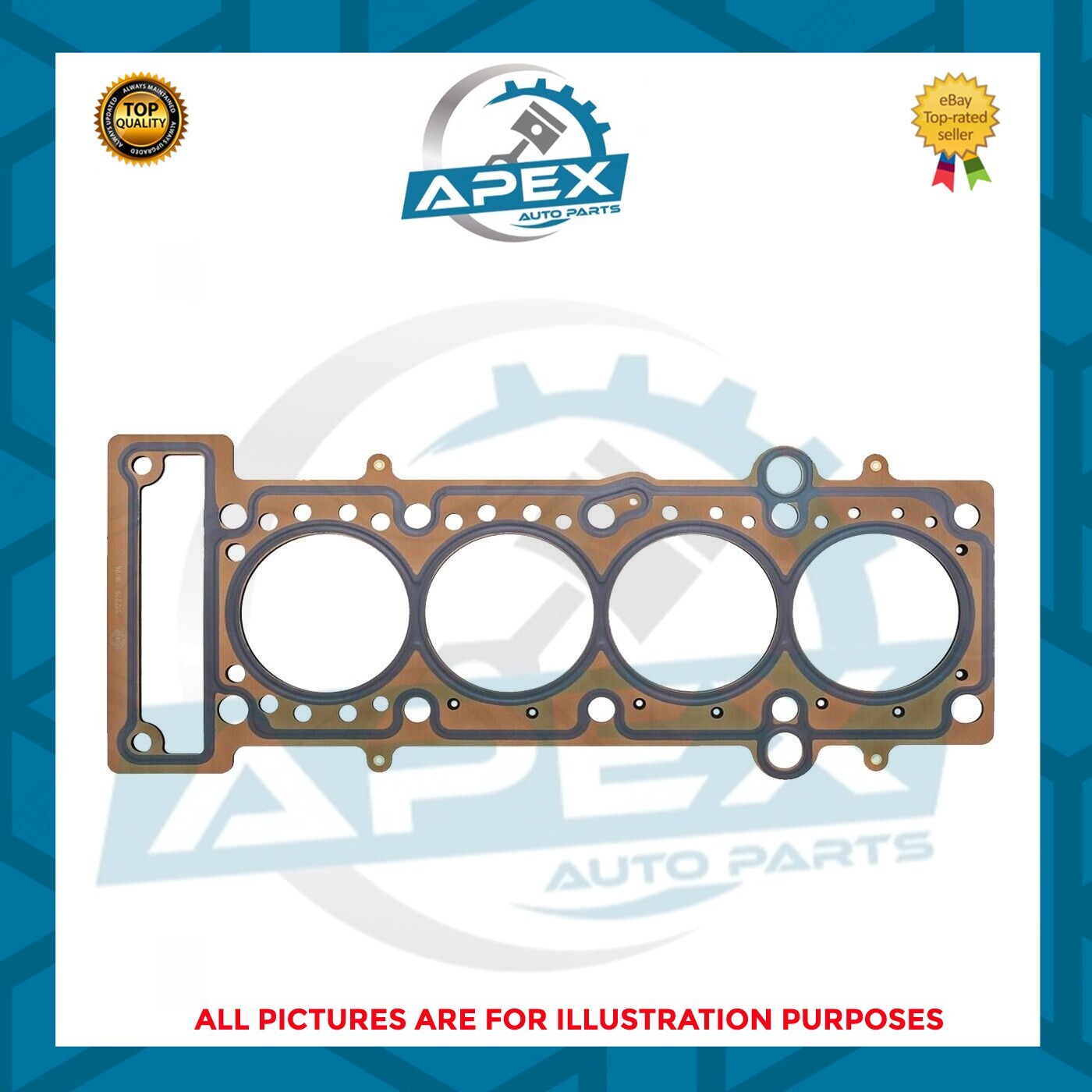 MINI COOPER S JOHN COOPER WORKS 0.95MM R52 R53 MLS ELRING HEAD GASKET