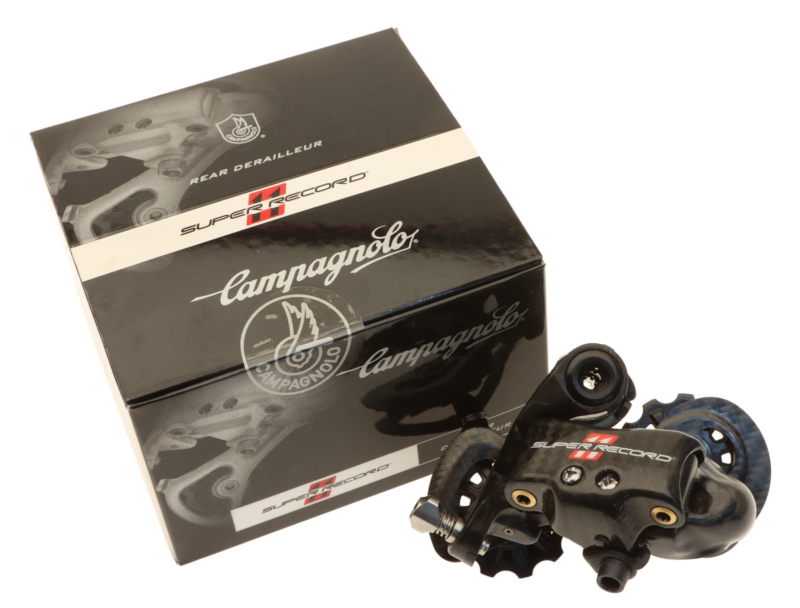 Campagnolo Super Record Rear Derailleur 11 Speed Short Cage Carbon '11 NOS NEW