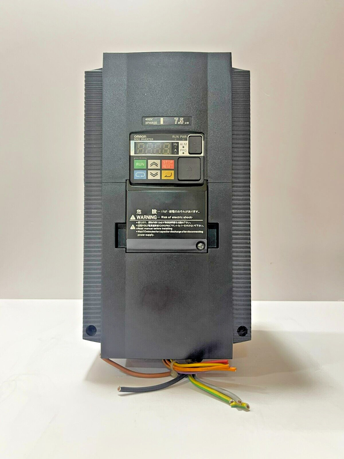 OMRON 3G3MX2-A4075-E 7.5KW (10 HP) FREQUENCY INVERTER OMRON 3G3MX2-A4075-E 7.5KW (10 HP) FREQUENCY INVERTER