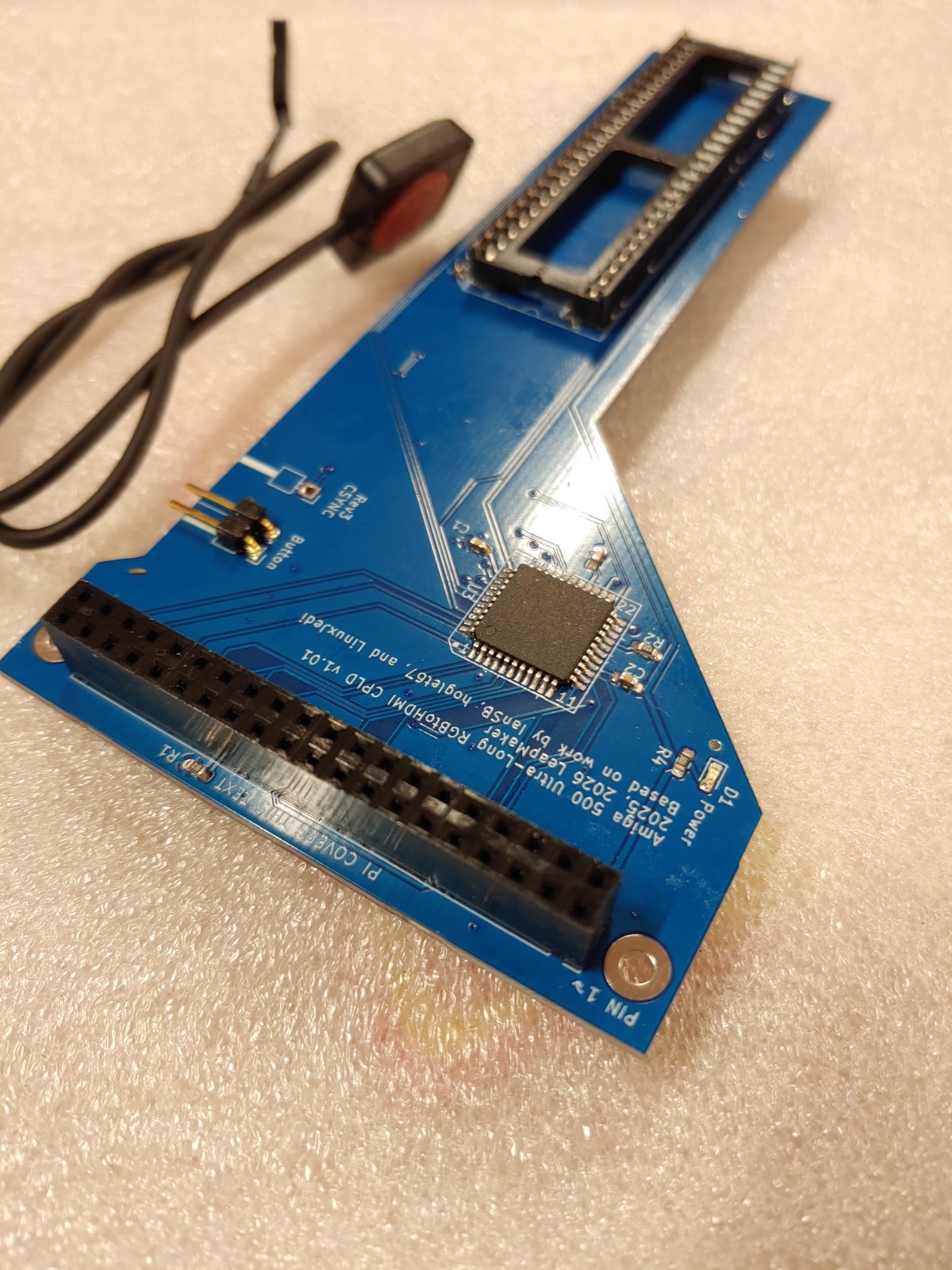 RGB2HDMI Amiga 500 UltraLong (Accelerator Friendly) HDMI Games, non-RTG A500 RGB2HDMI Amiga 500 UltraLong (Accelerator Friendly) HDMI Games, non-RTG A500