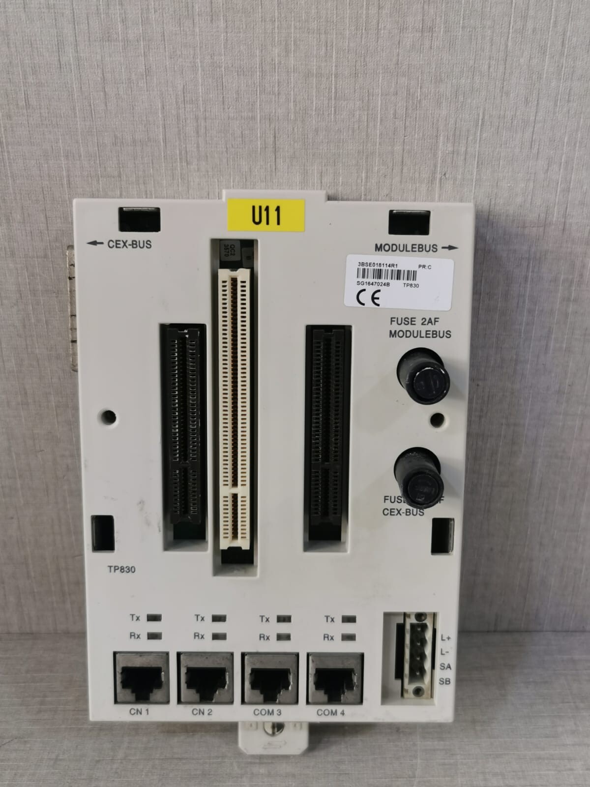 ABB 3BSE018157R1 PR;G PM861AK01 BASE MODULE 3BSE0181114R1/ TP830 ABB 3BSE018157R1 PR;G PM861AK01 BASE MODULE 3BSE0181114R1/ TP830