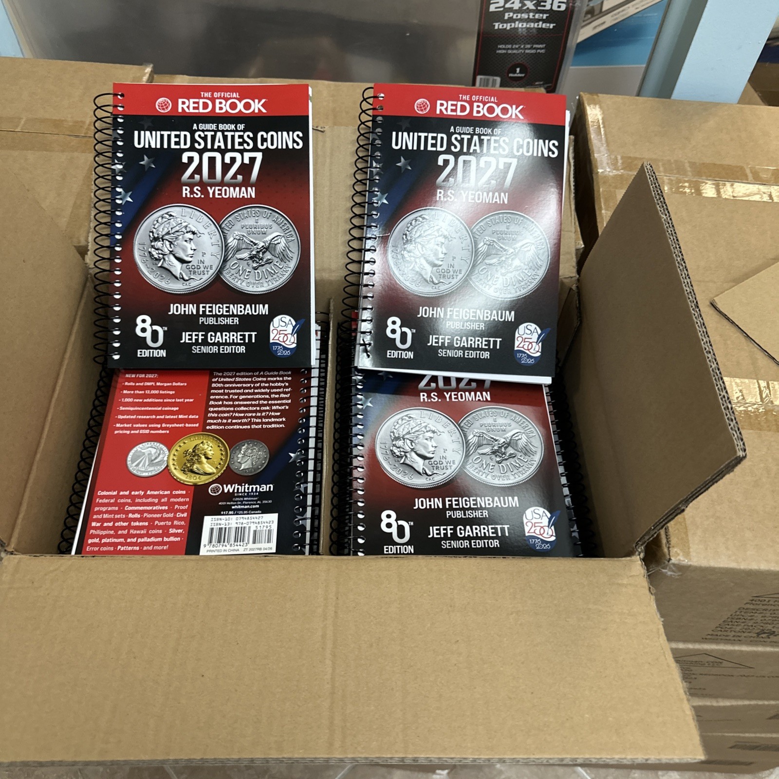 2027 Red Book Price Guide of United States Coins, Spiral Bound Ship Today 2027 Red Book Price Guide of United States Coins, Spiral Bound Ship Today