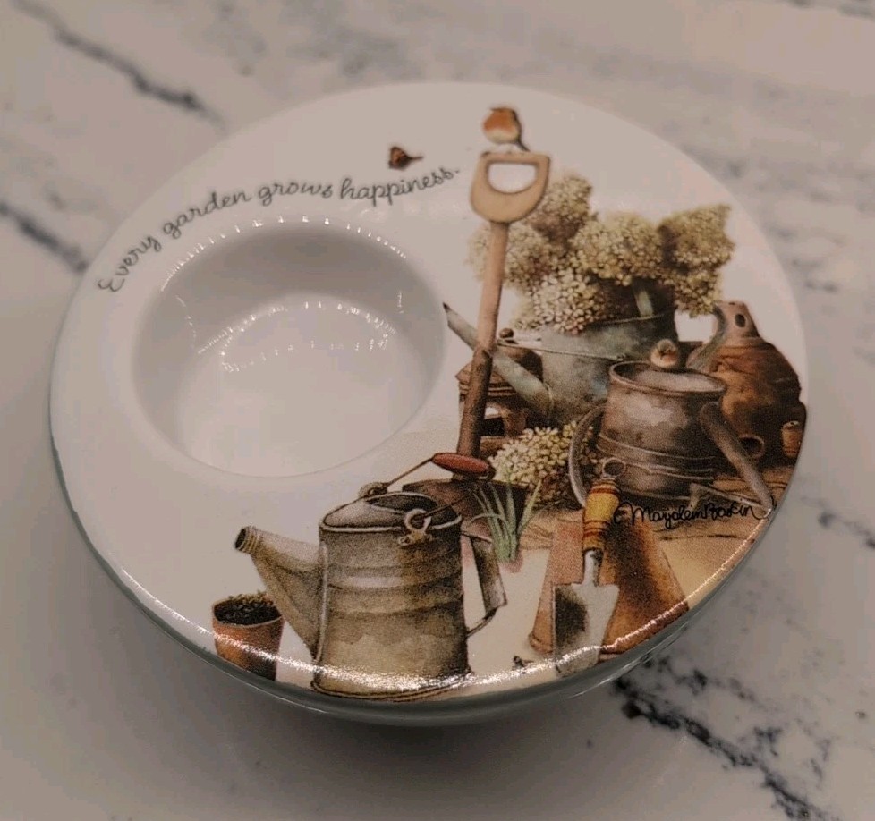 Marjolein Bastin Nature\'s Journey Grows Happiness Tealight Candleholder Unused Marjolein Bastin Nature\'s Journey Grows Happiness Tealight Candleholder Unused