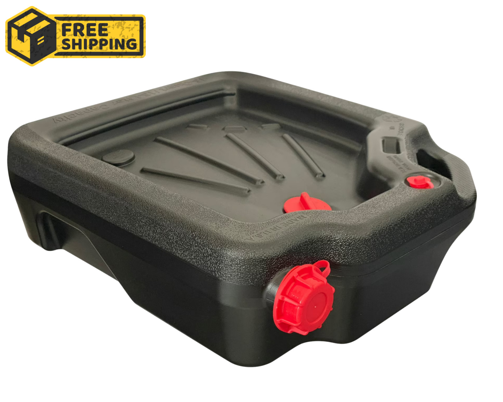 Oil Change Drain Container 16 Quart Large Pan leak-proof High Capacity Car Auto Oil Change Drain Container 16 Quart Large Pan leak-proof High Capacity Car Auto