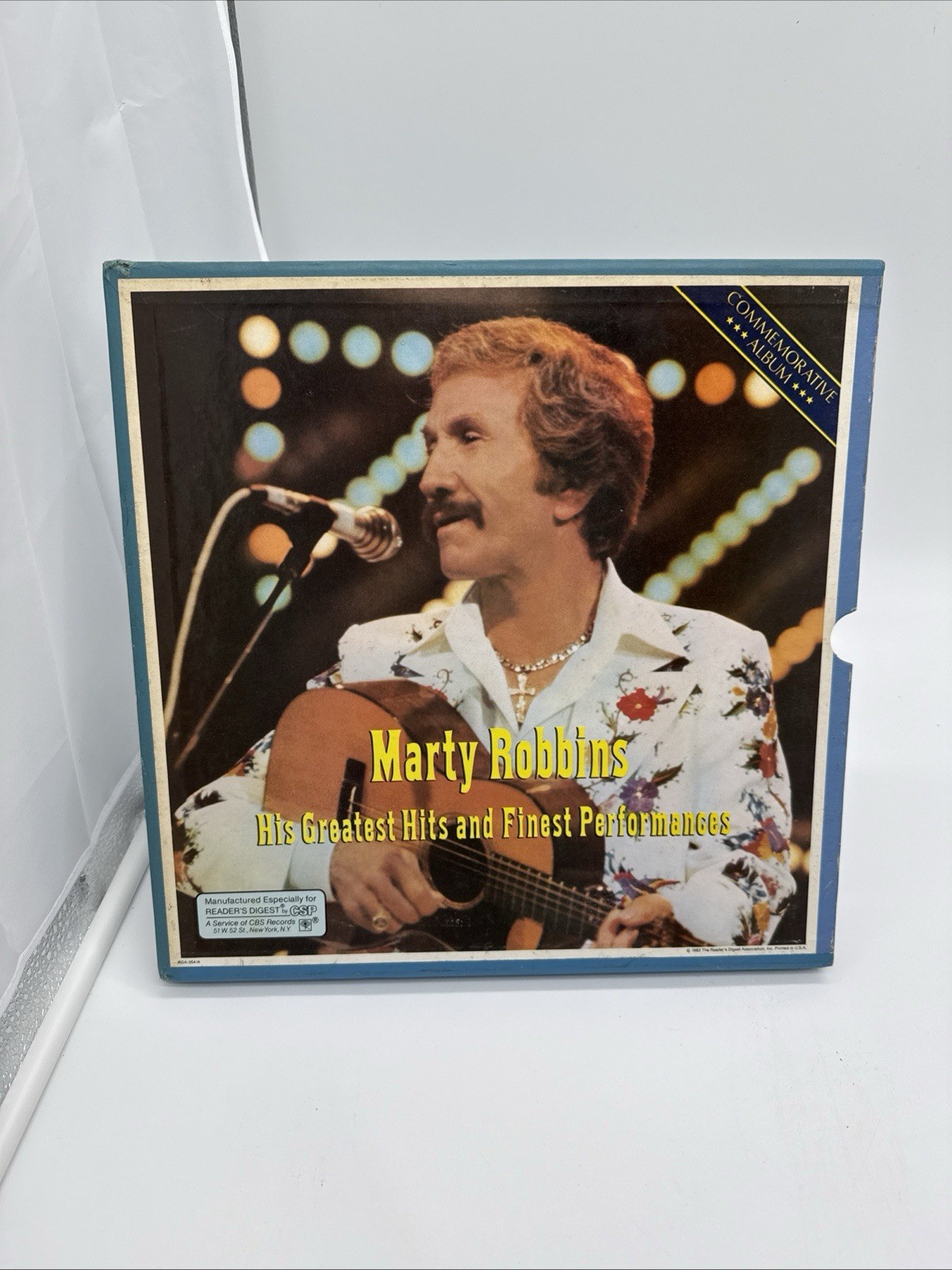 1983 Marty Robbins Greatest & Finest Performances Box set-5 Albums Set