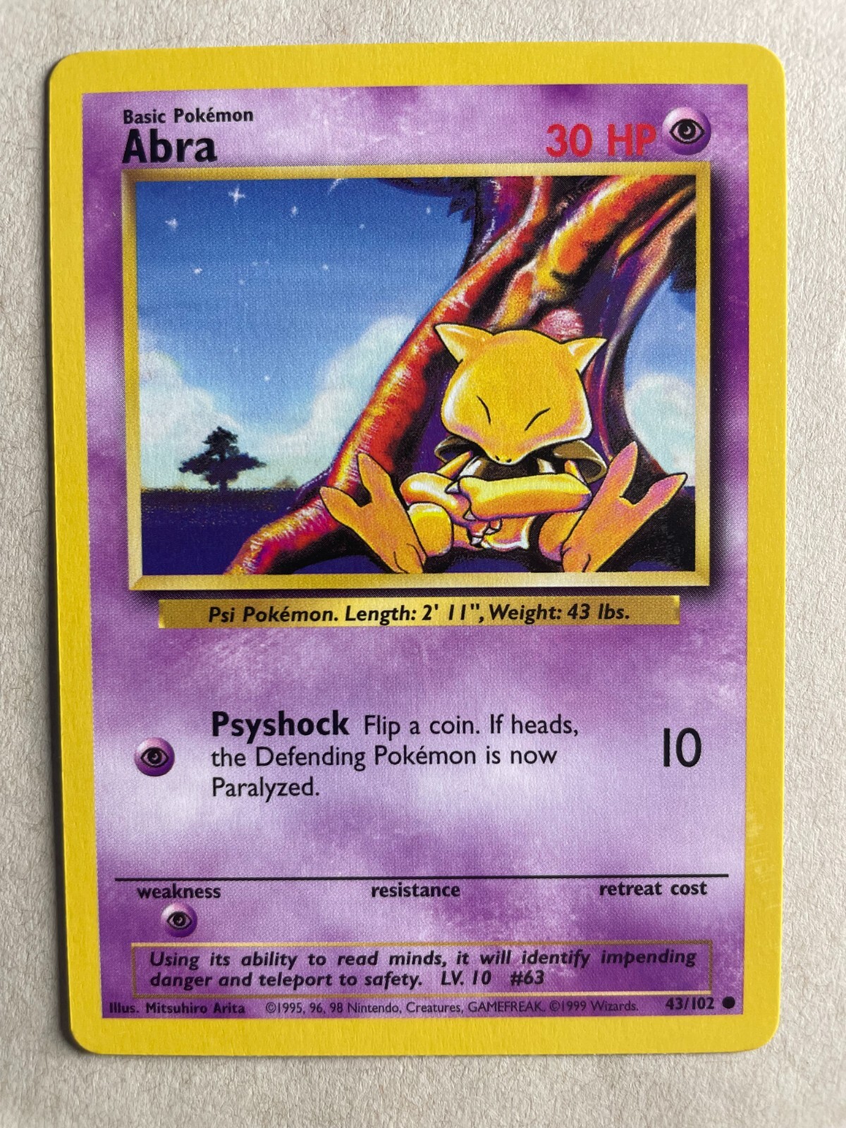 1999 Pokemon Base Set: Choose Your Card