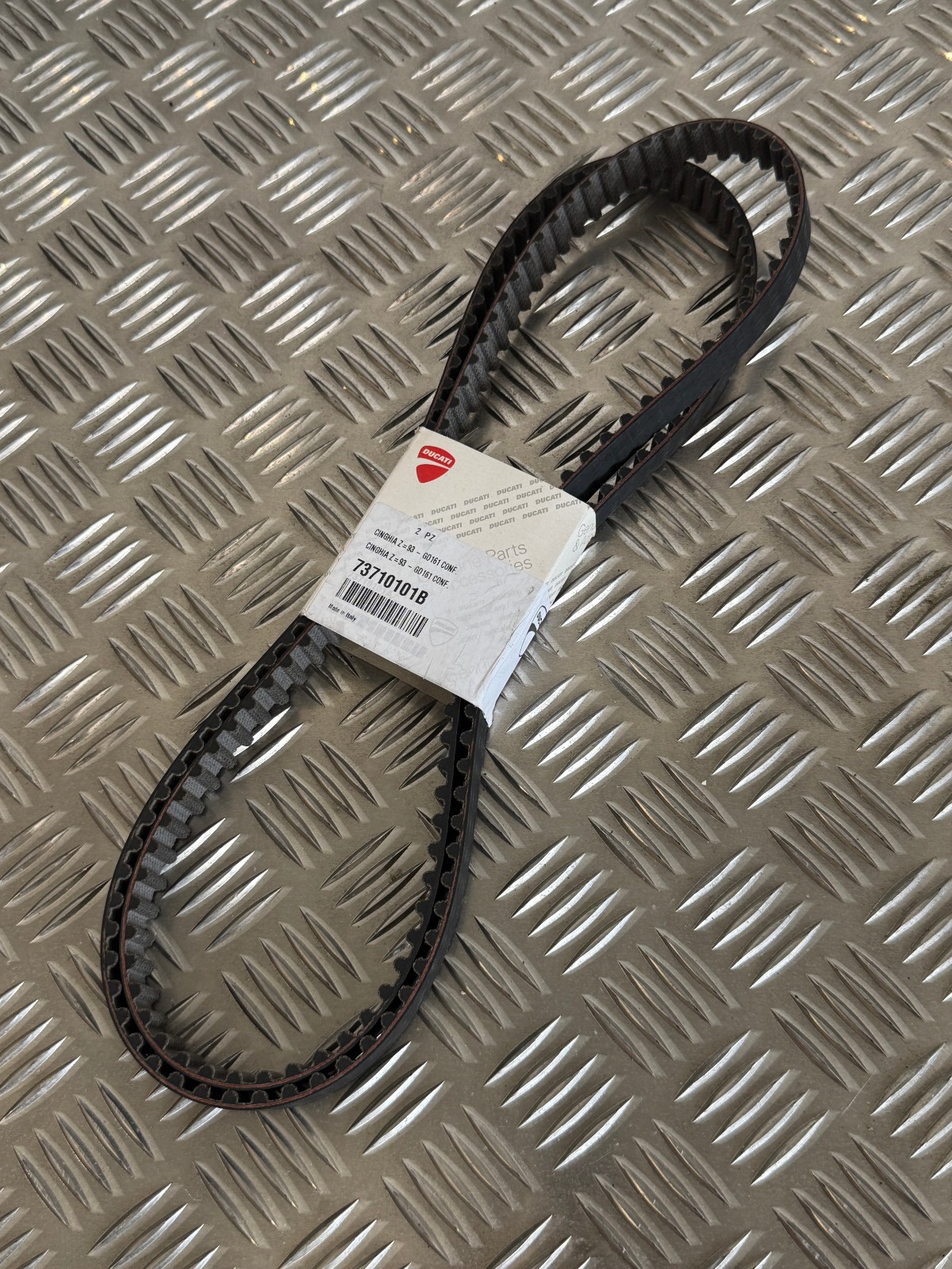 Ducati oem Cam Timing Belts 748 ST4 ST4S S4 S4R 73710101B x2 pair oem ducati Ducati oem Cam Timing Belts 748 ST4 ST4S S4 S4R 73710101B x2 pair oem ducati