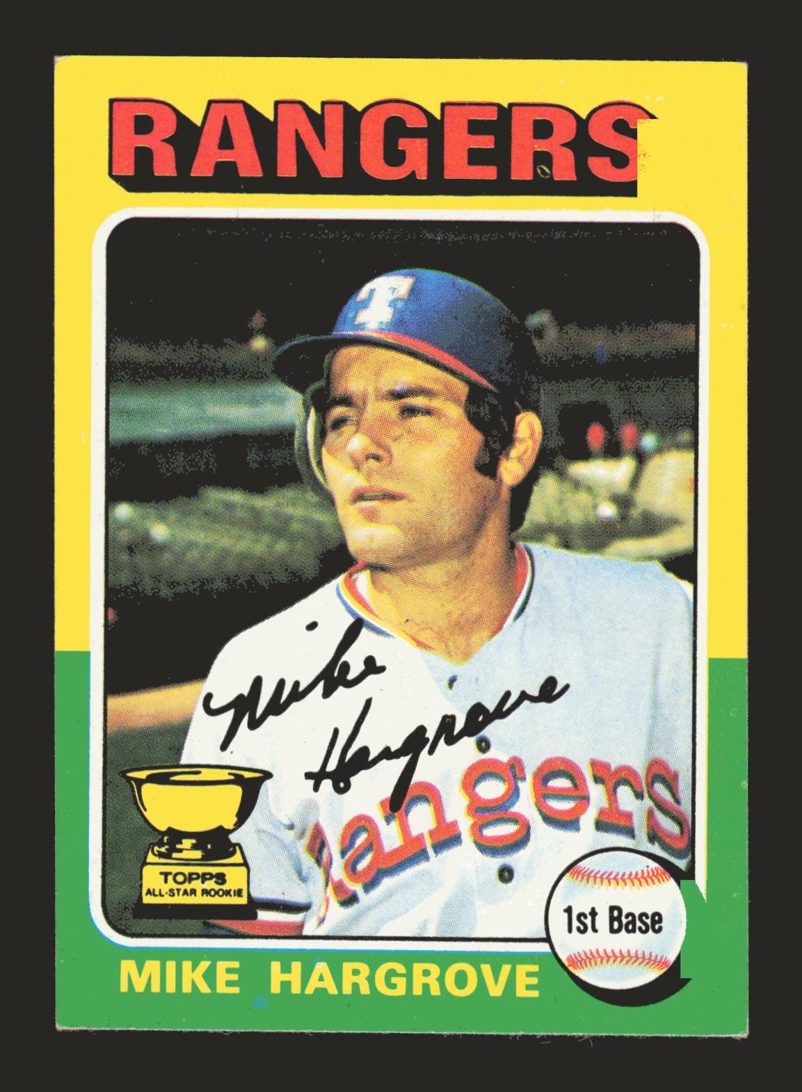 Mike Hargrove 1975 Topps #106 RC TYW7