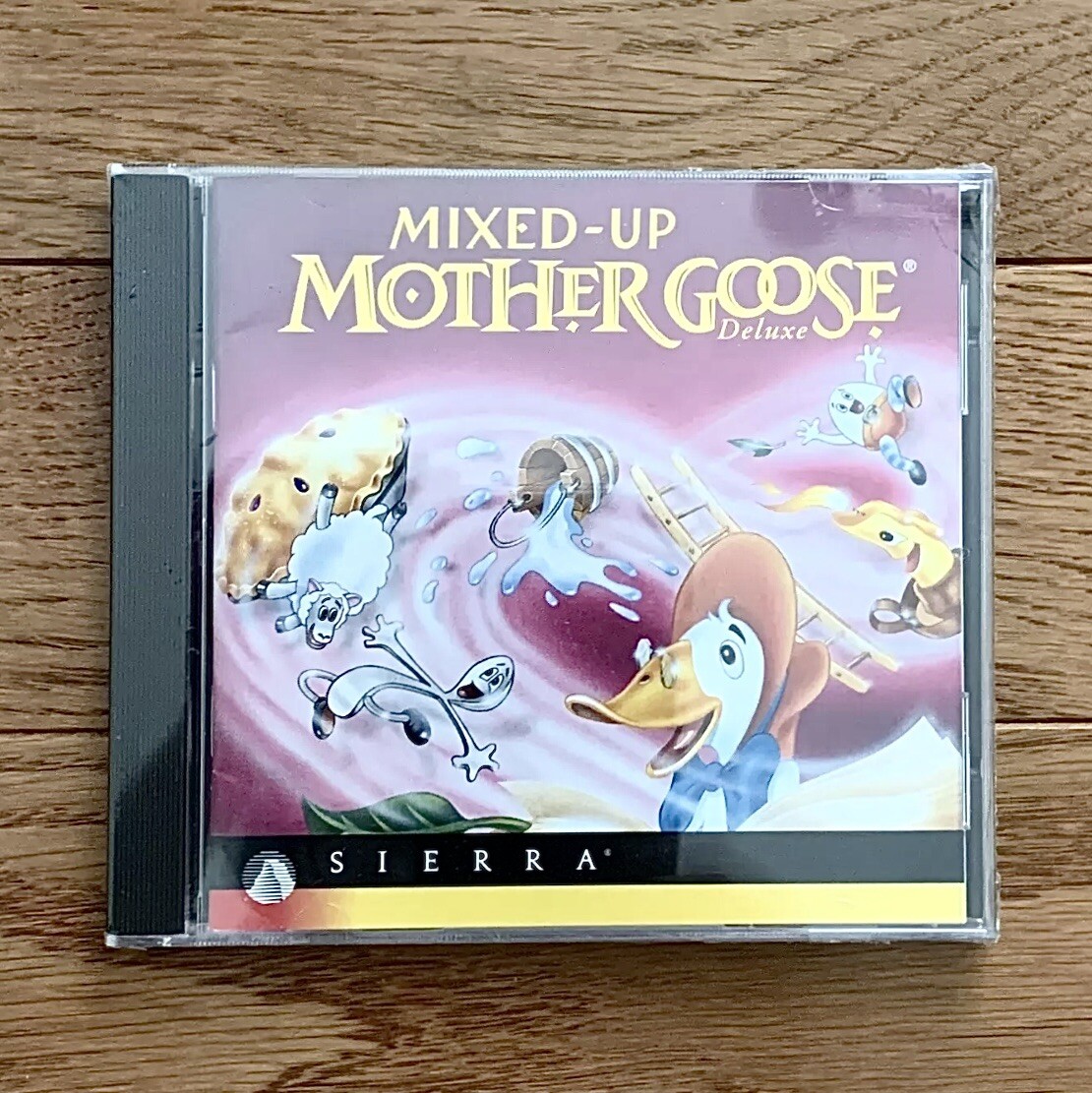 Mixed-Up Mother Goose Deluxe By SIERRA New in Original Sealed CD Case. Mixed-Up Mother Goose Deluxe By SIERRA New in Original Sealed CD Case.