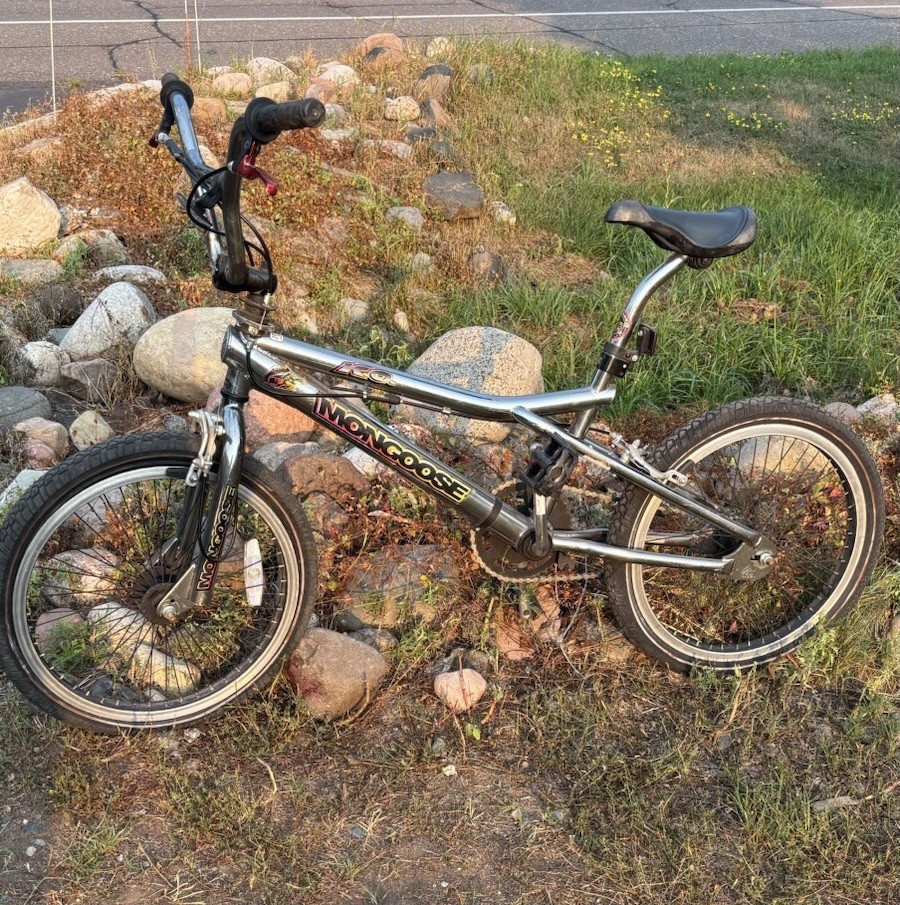 Mid School Mongoose K.O. BMX Bike 20” Chrome Freestyle 2000’s Flatland HarO GT