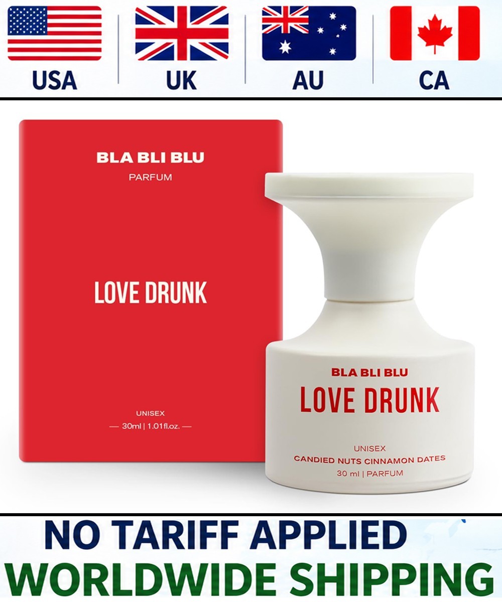 BLABLIBLU Love Drunk Unisex Perfume for Men and Women | New in Gift Box | 30ML