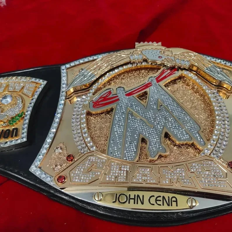 Custom Spinner Championship Belt 4mm Replica Wrestling Heavyweight Title