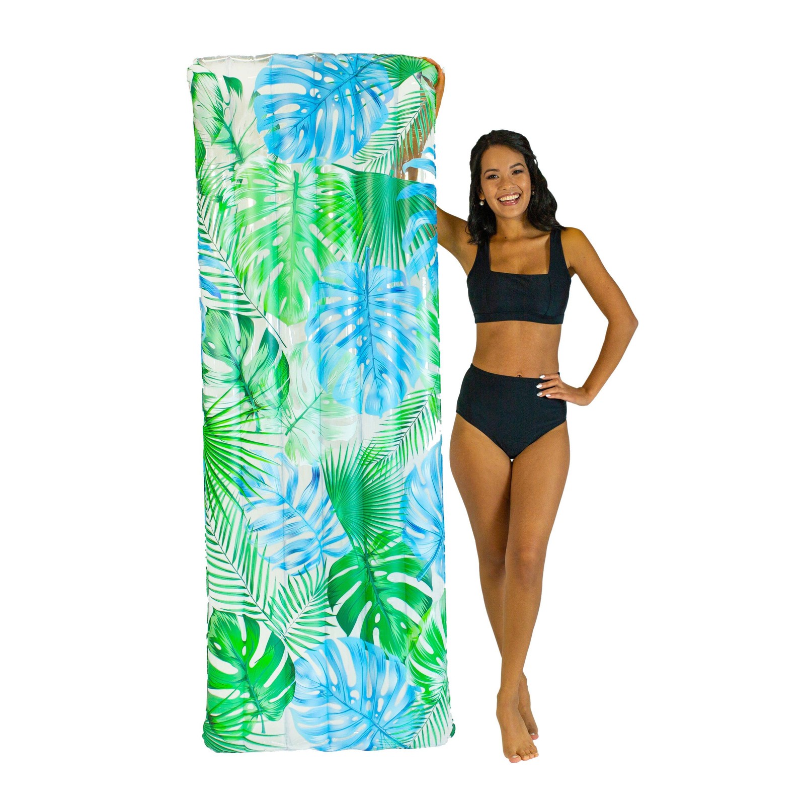 Pool Candy Inflatable Tropical Palms Pool Raft RC4402TP3