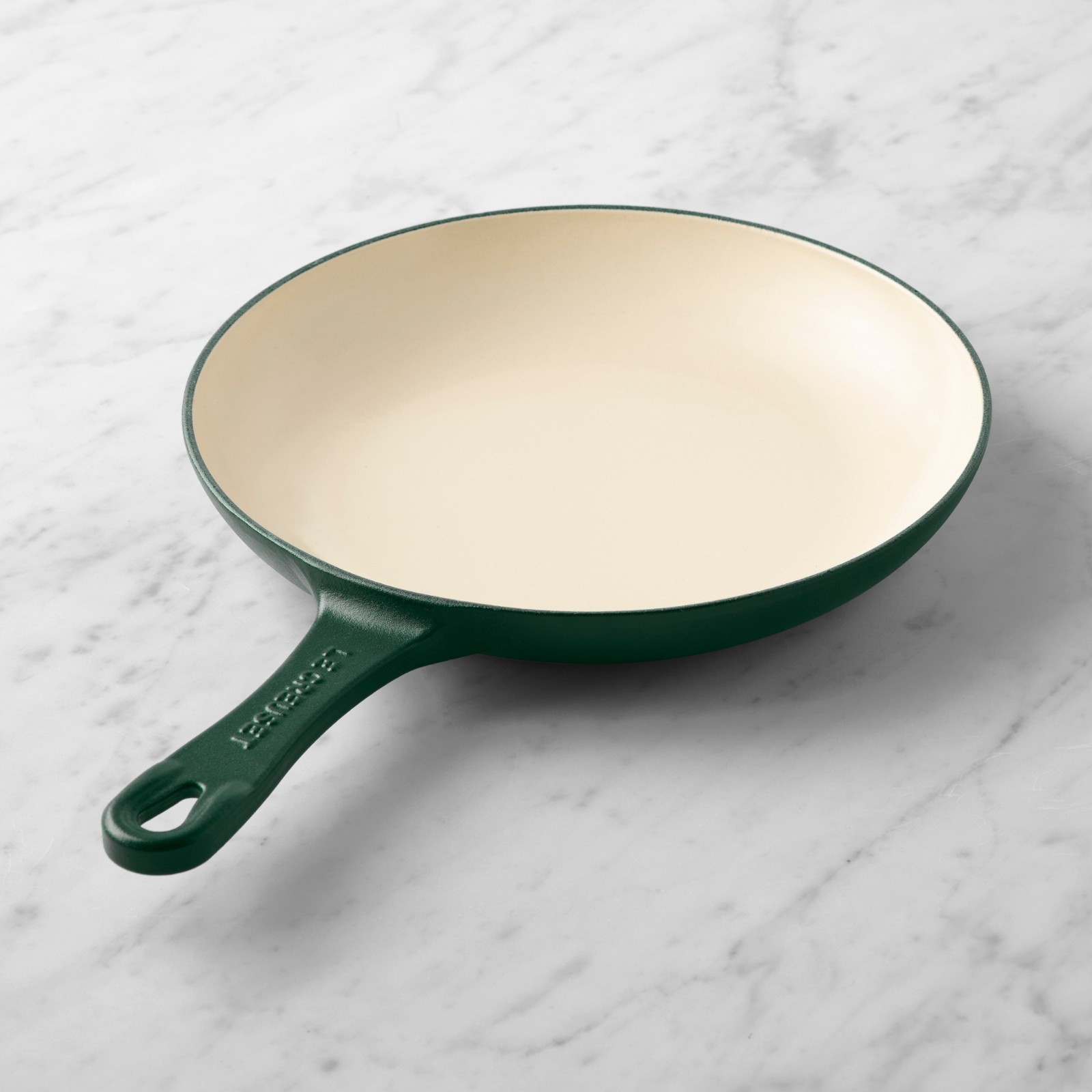 Le Creuset Enameled Cast Iron Shallow Fry Pan, 9.75\