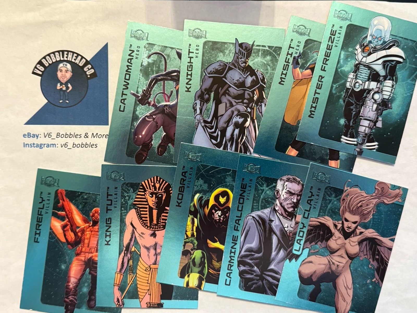2025 Skybox Metal Universe BATMAN (Pick Your Card) Base, Parallels, Inserts 🦇