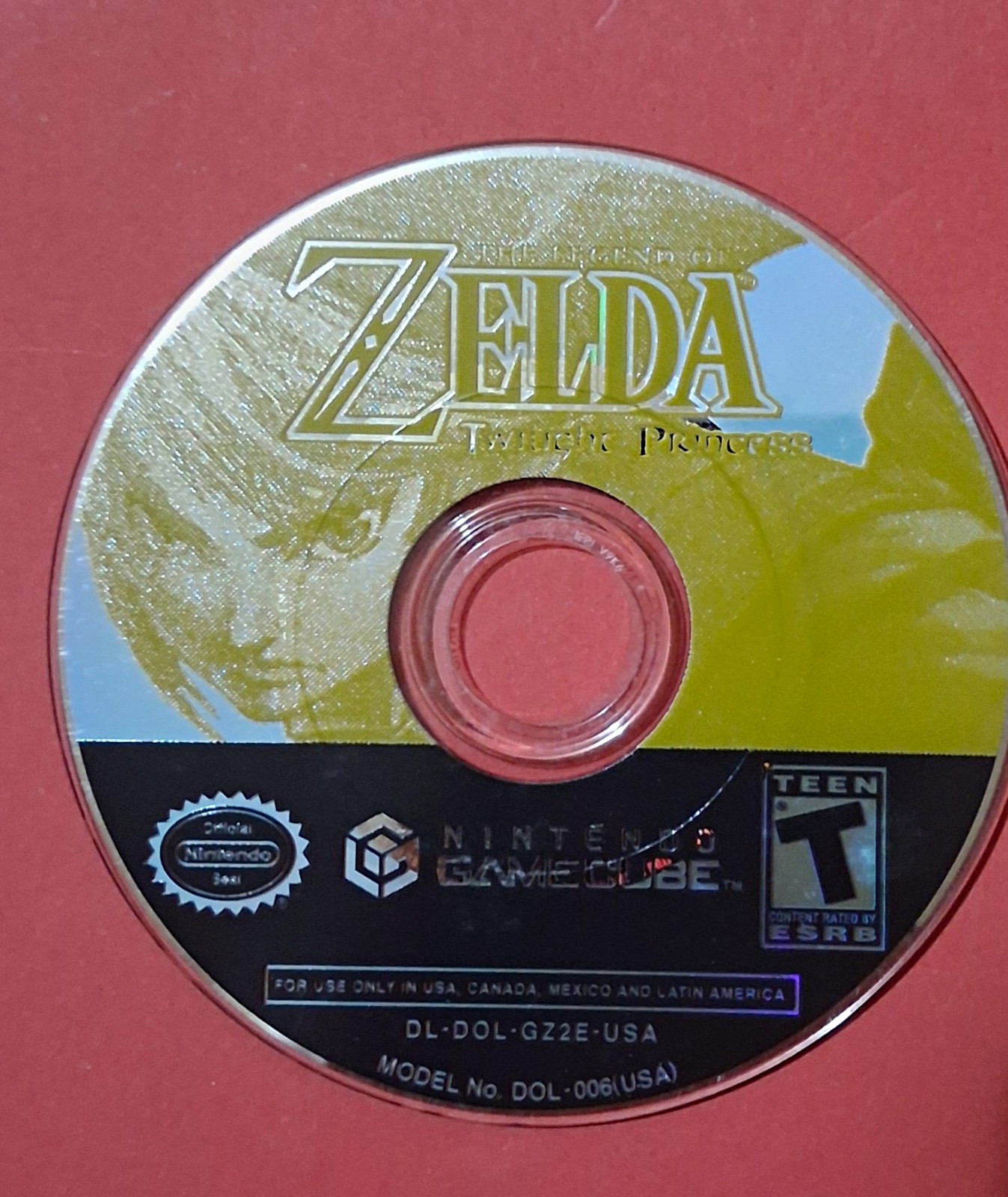 The Legend of Zelda: Twilight Princess (Nintendo GameCube, 2006) - Disc Only