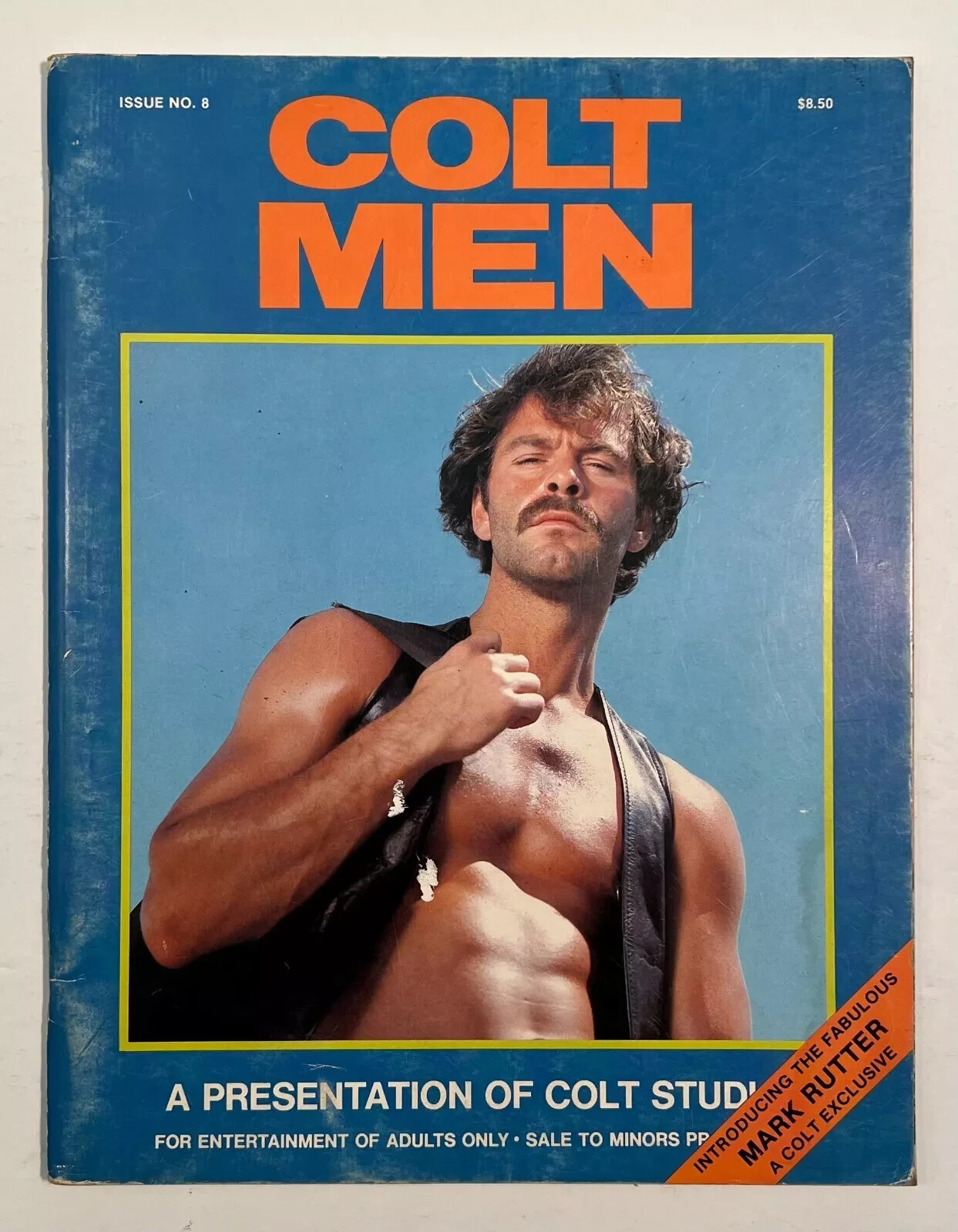 Colt Studios - Colt Men Mark Rutter Issue No. 8 1987 Vintage Colt Studios - Colt Men Mark Rutter Issue No. 8 1987 Vintage