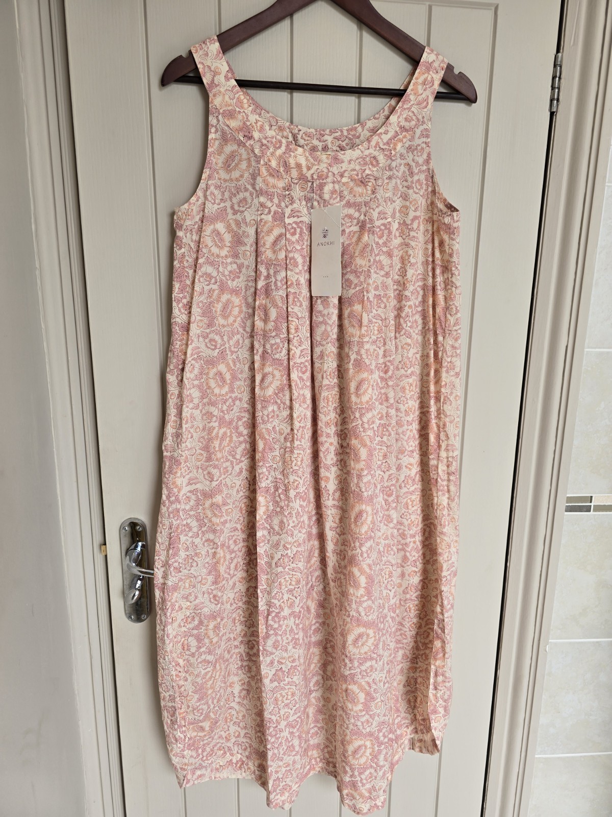 Anokhi Greek dress  collection Floral print Size M