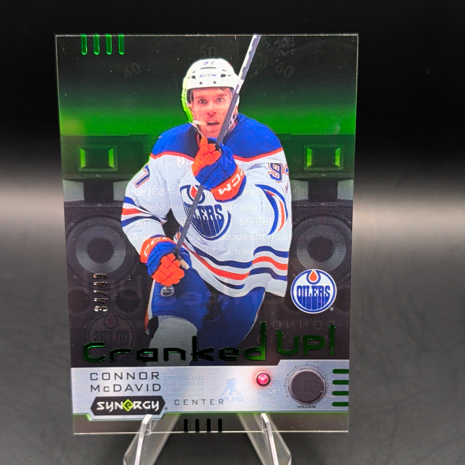 2023-24 Upper Deck Synergy Cranked Up Connor McDavid /49 #CR-CM Oilers 2023-24 Upper Deck Synergy Cranked Up Connor McDavid /49 #CR-CM Oilers