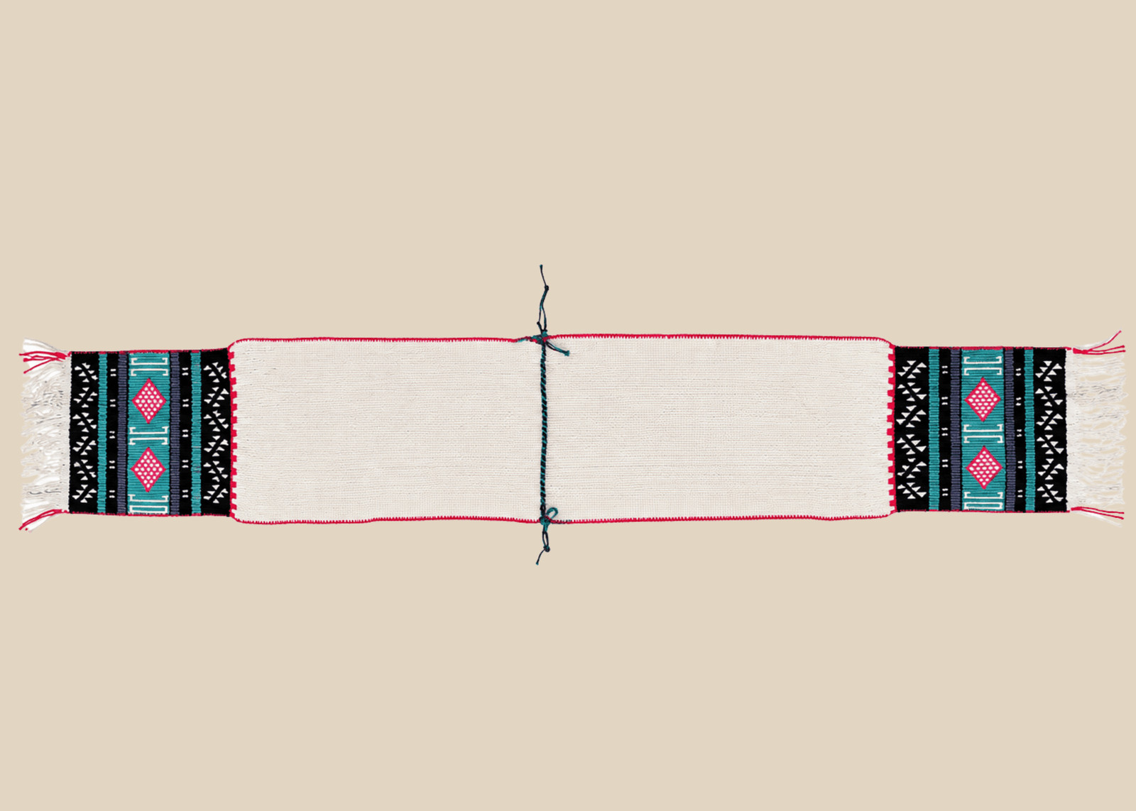 Hopi | Handwoven Kachina Ceremonial Sash | Circa Mid 20th Century