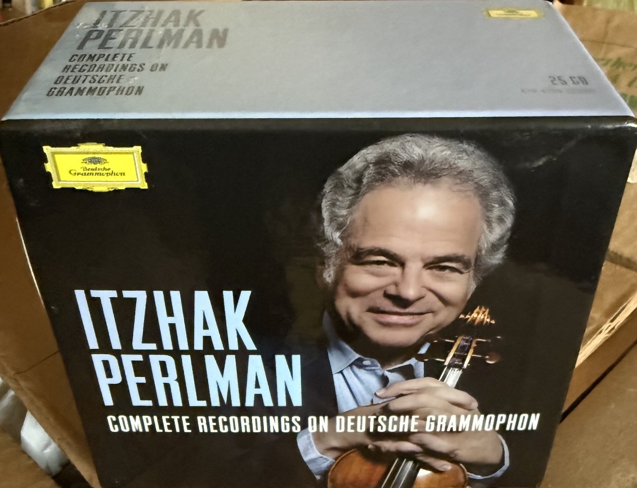 Itzhak Perlman Complete Recordings Deutsche Grammophon 25 CD Box Itzhak Perlman Complete Recordings Deutsche Grammophon 25 CD Box