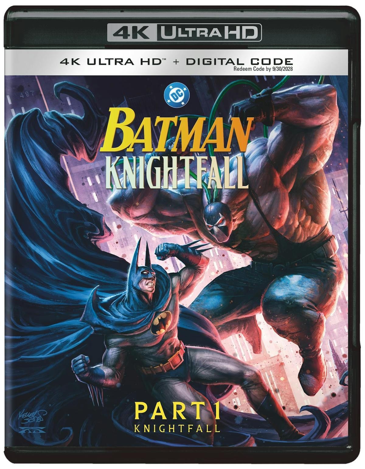 Batman Knightfall Part 1 Knightfall 4K UHD Blu-ray NEW