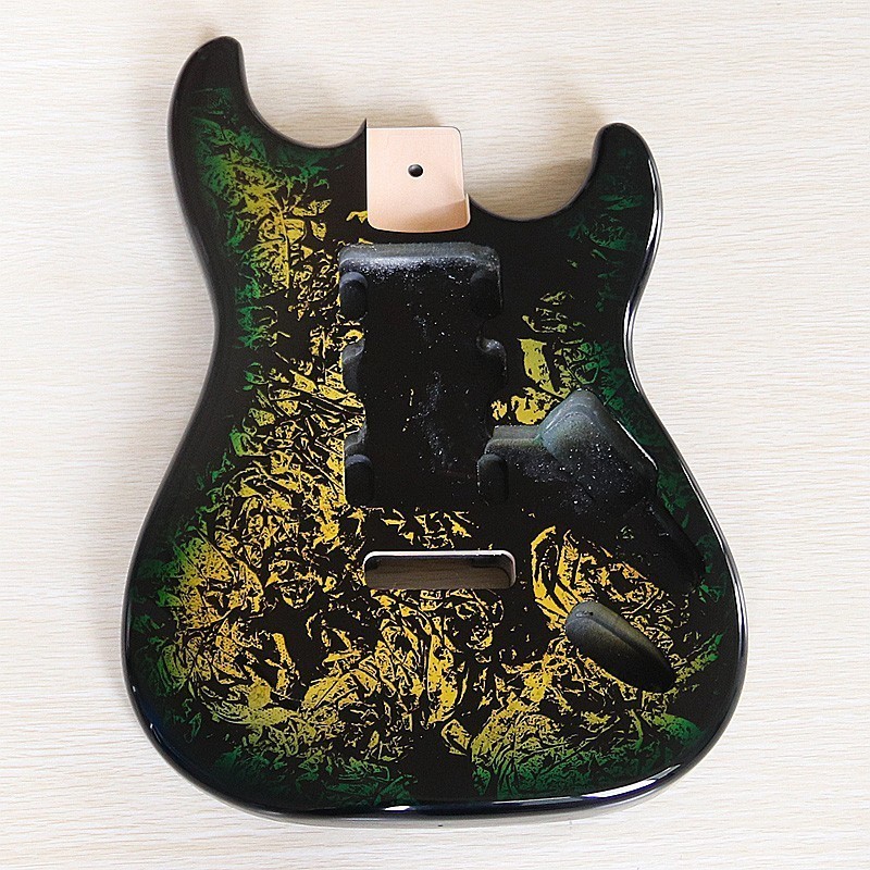 Glossy Electric Guitar Body for Fender Strat Guitar Accessory Poplar Wood HSH