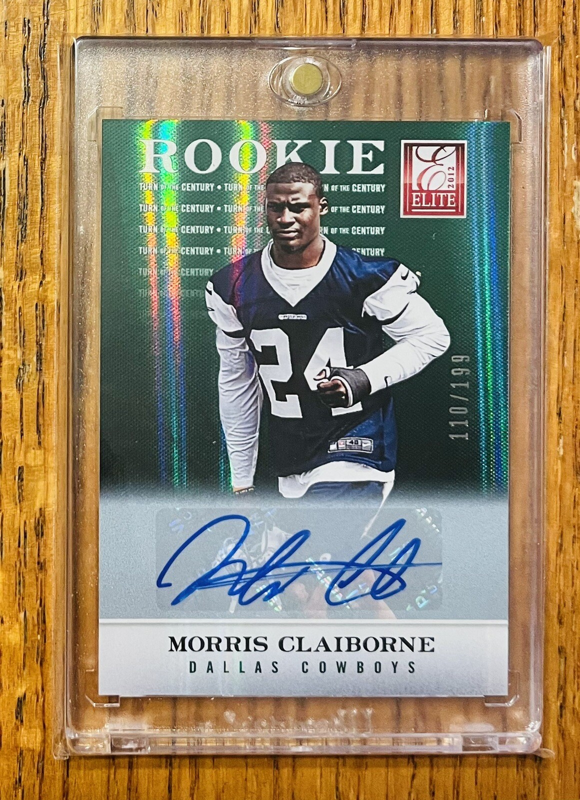 2012 Panini Elite Morris Claiborne /199 Auto Rookie Dallas Cowboys #104 2012 Panini Elite Morris Claiborne /199 Auto Rookie Dallas Cowboys #104