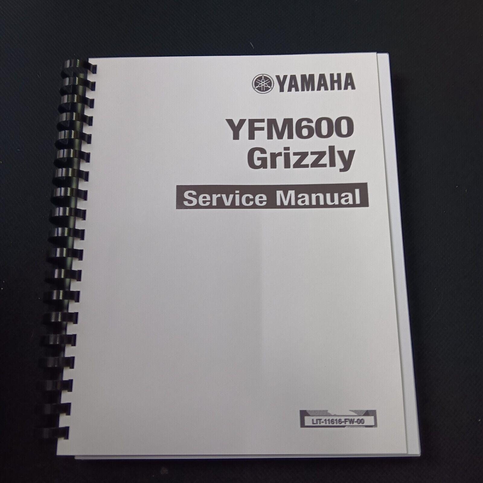 1998-2002 Yamaha Grizzly 600 YFM600 Shop Service Manual 347 pages