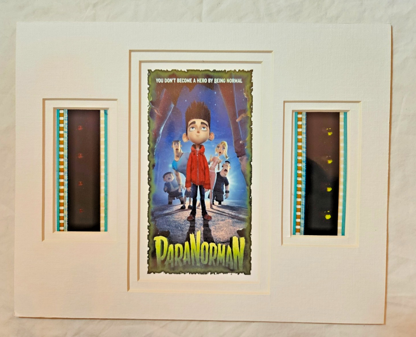 ParaNorman 2 x Film Cells professionally matted to 8x10 ~ never framed