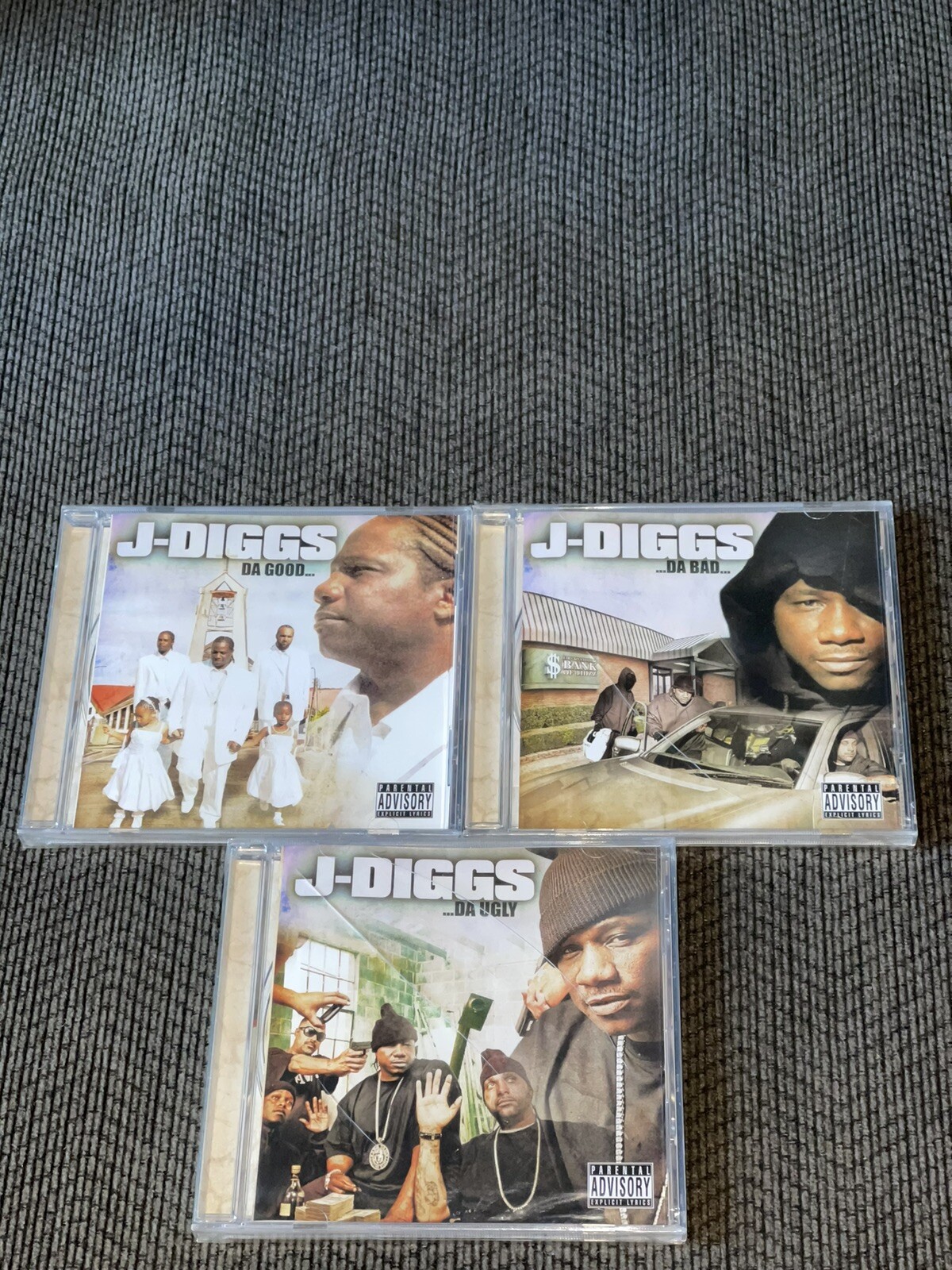 J Diggs - Da Good, Da Bad, Da Ugly  (3 CD Set, 2009) Brand New