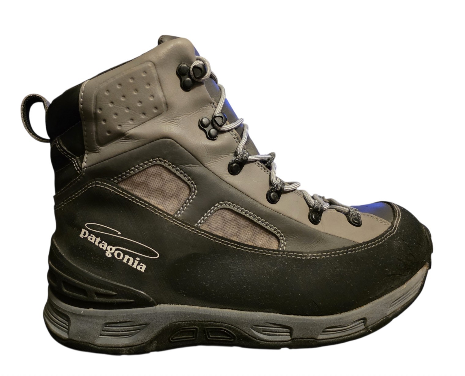 Patagonia Foot Tractor Wading Boots Aluminum Bar Fly Fishing Sole Men\'s 12