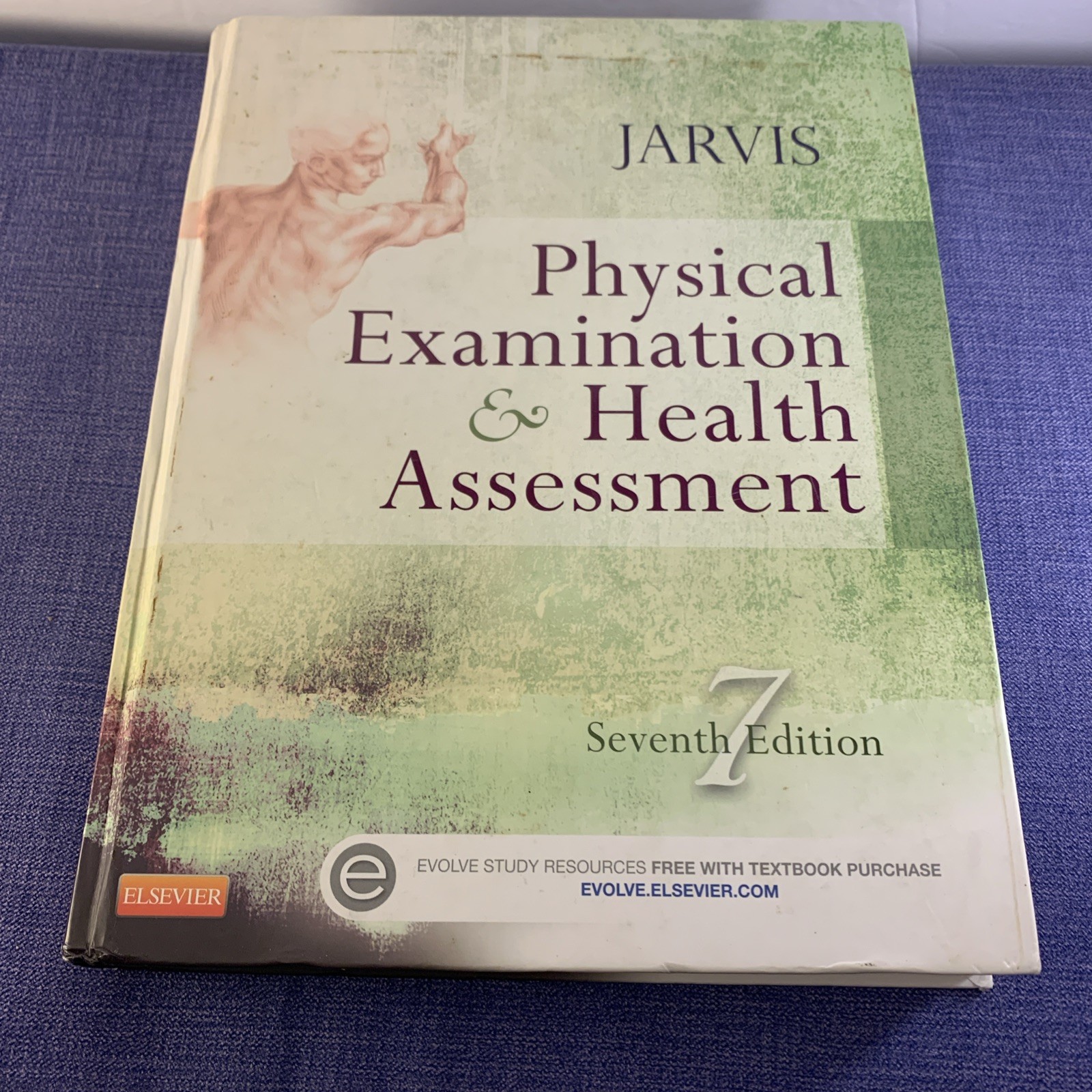 Jarvis Physical Examination and Health Assessment 7th Edition Hardcover Textbook
