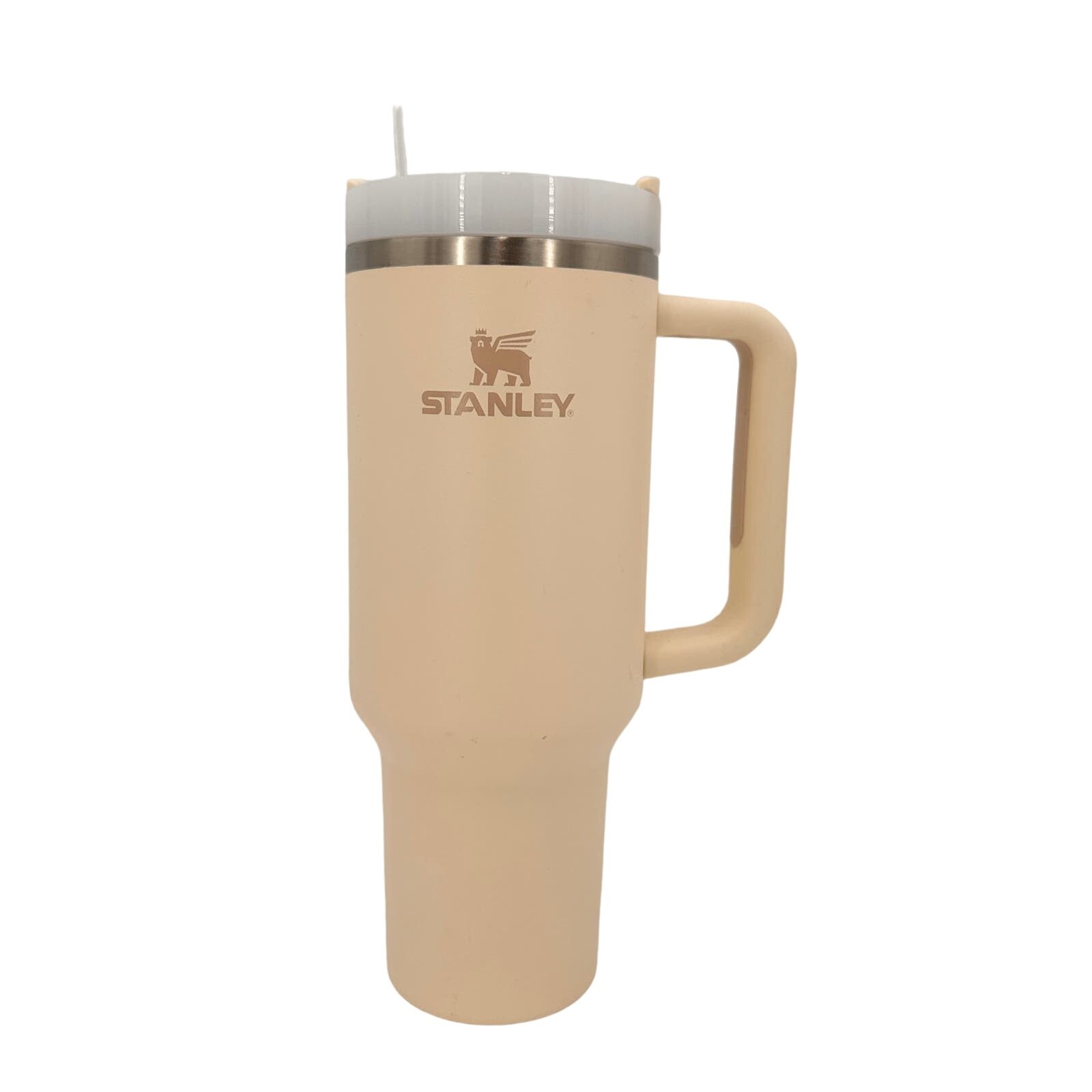 Stanley Cream The Quensher H2.0 The Flowstate 40 oz Tumbler NWOT Stanley Cream The Quensher H2.0 The Flowstate 40 oz Tumbler NWOT