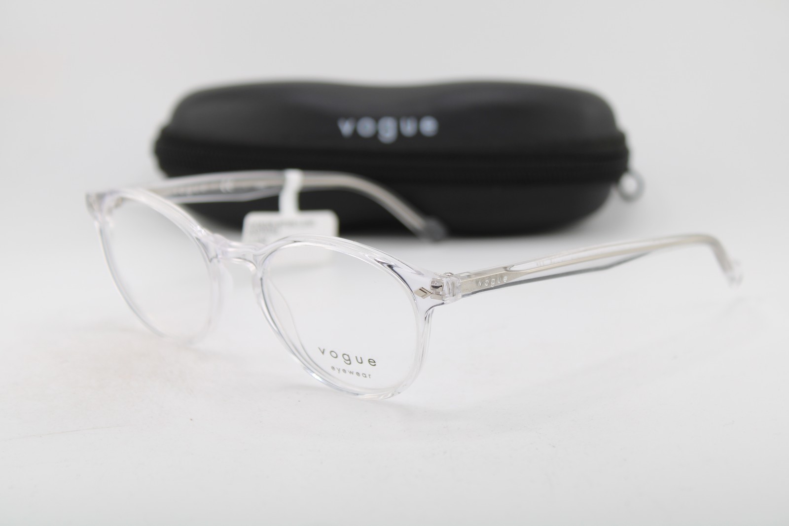 NEW VOGUE EYEWEAR VO 5326 W745 CLEAR SILVER AUTHENTIC EYEGLASSES 49-19 NEW VOGUE EYEWEAR VO 5326 W745 CLEAR SILVER AUTHENTIC EYEGLASSES 49-19