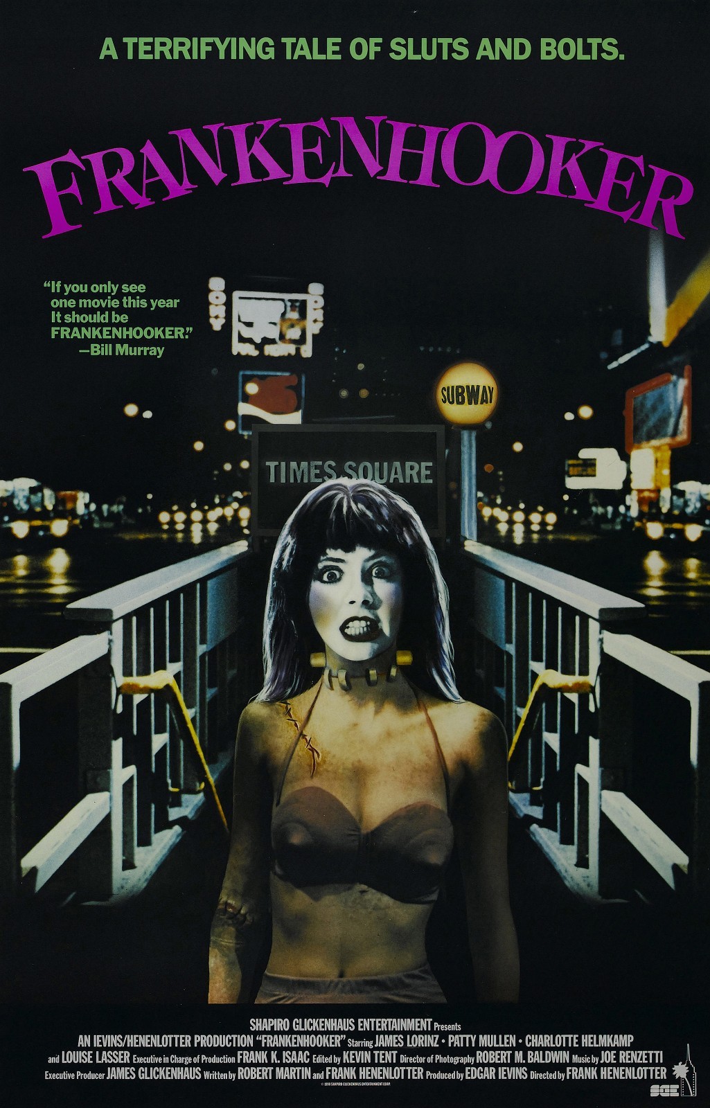FRANKENHOOKER Movie Poster Horror
