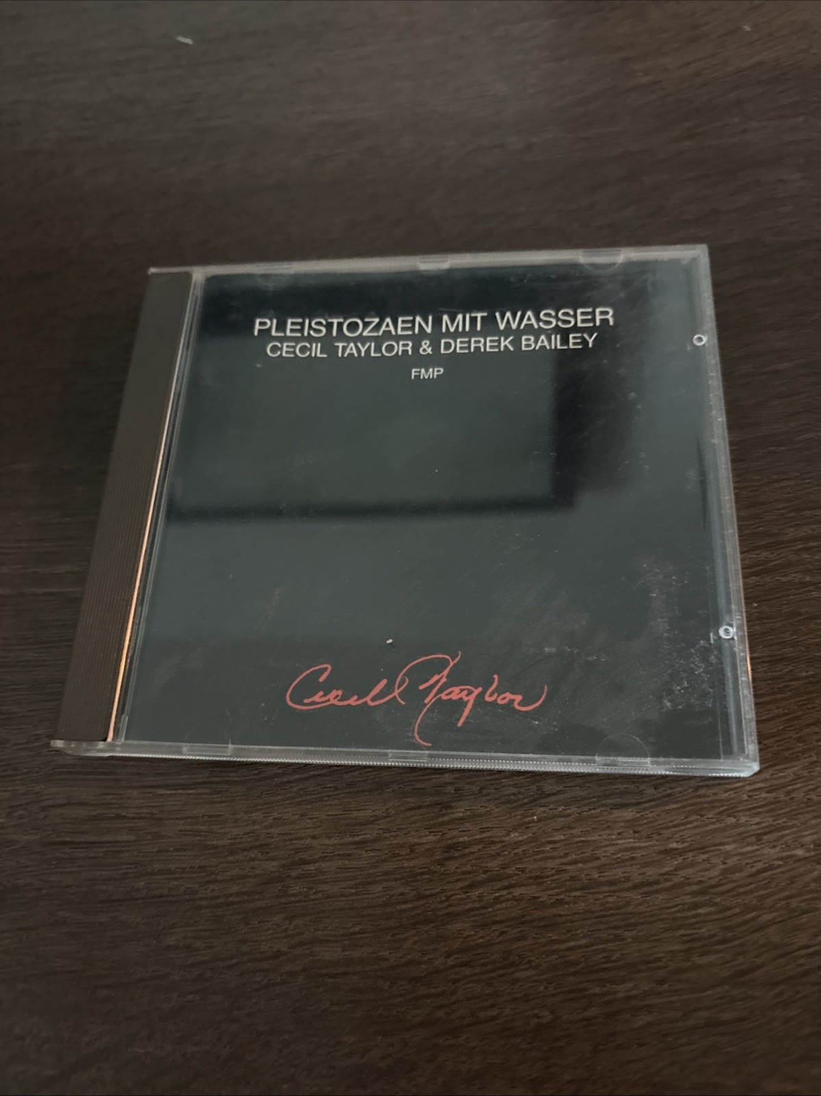 CECIL TAYLOR & DEREK BAILEY Pleistozaen Mit Wasser CD