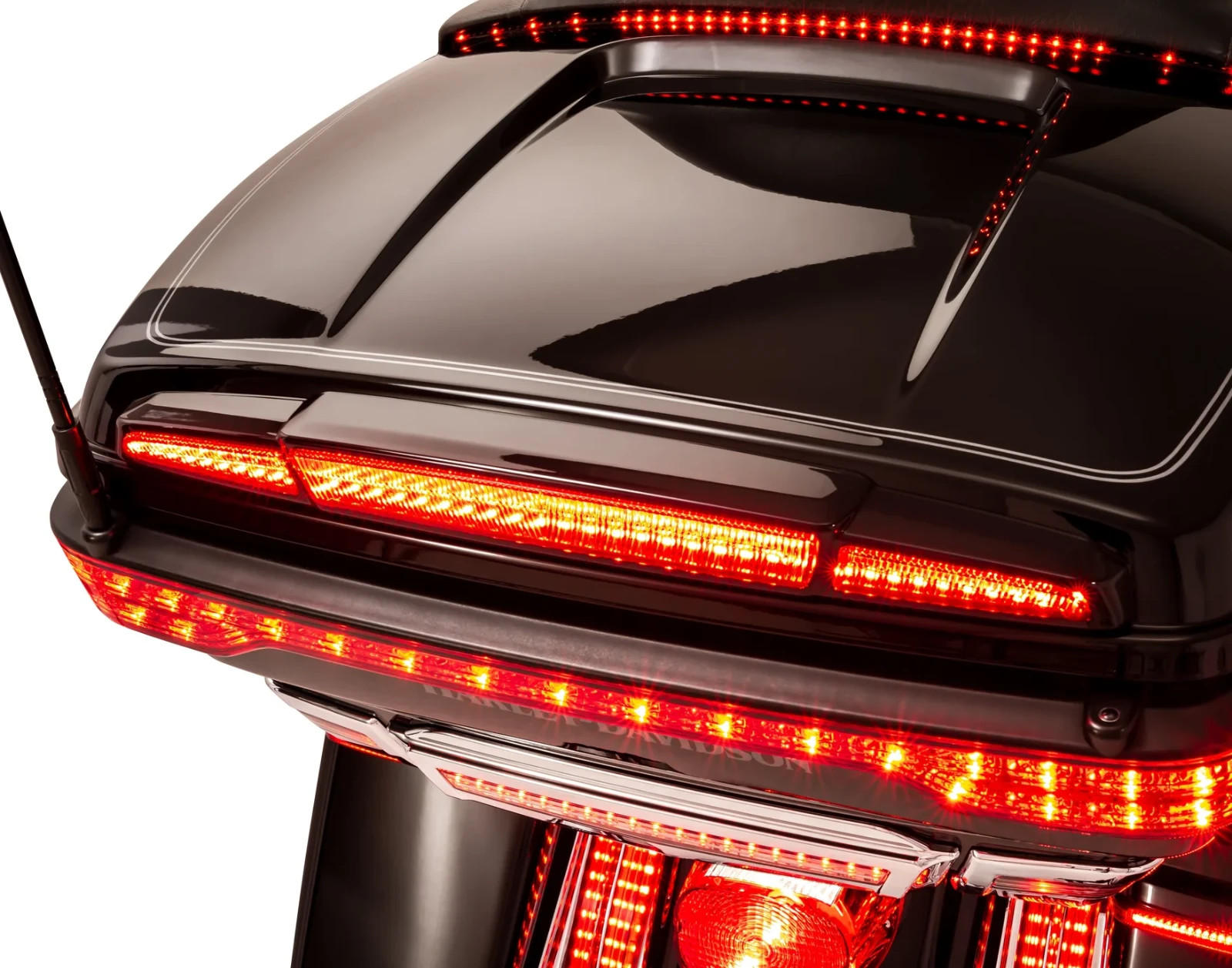 Ciro Streak Trunk Light with Lightstrike-40115-Ren Lens/Black-Harley-Davidson