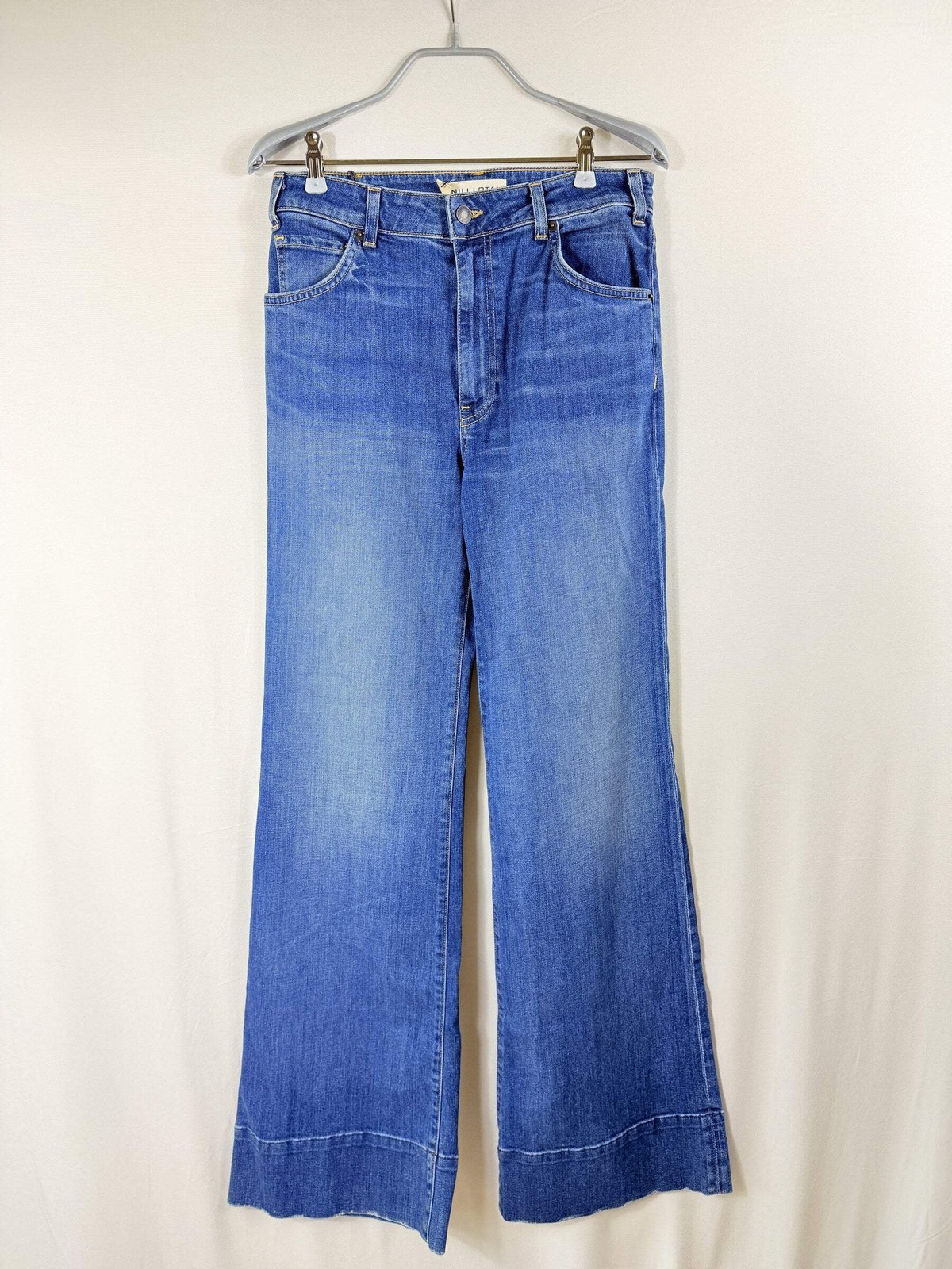 Nili Lotan Nadège Wide-Leg Jean – Classic Wash