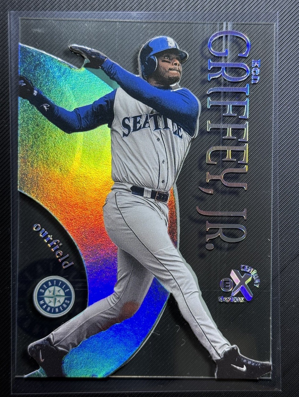 1999 Skybox E-X Century Ken Griffey Jr. #17 Mariners FLAWED Please read