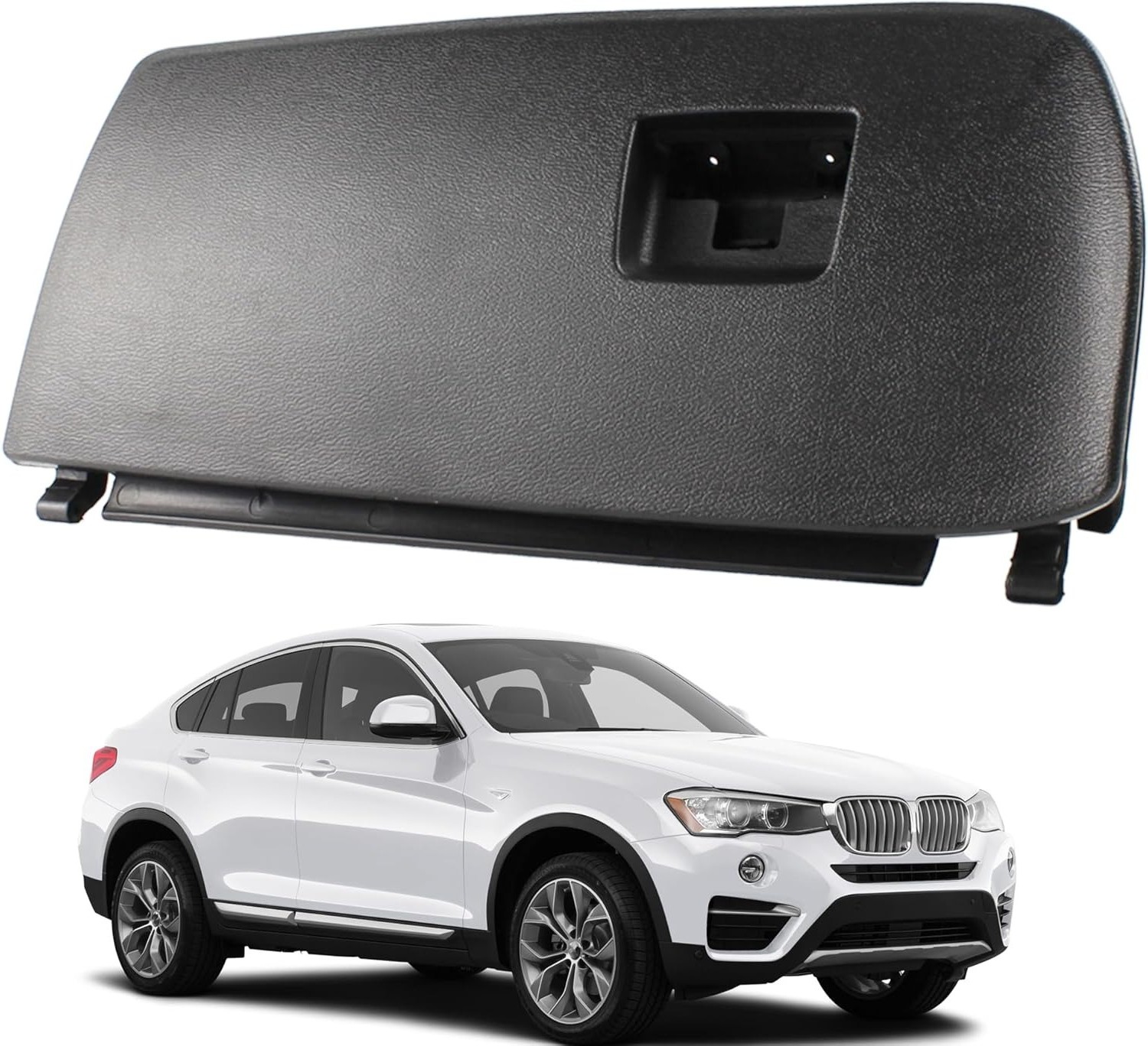 Dash Glove Box Door Lid Black For BMW X3 X4 F25 F26 2011-2018 51166839000