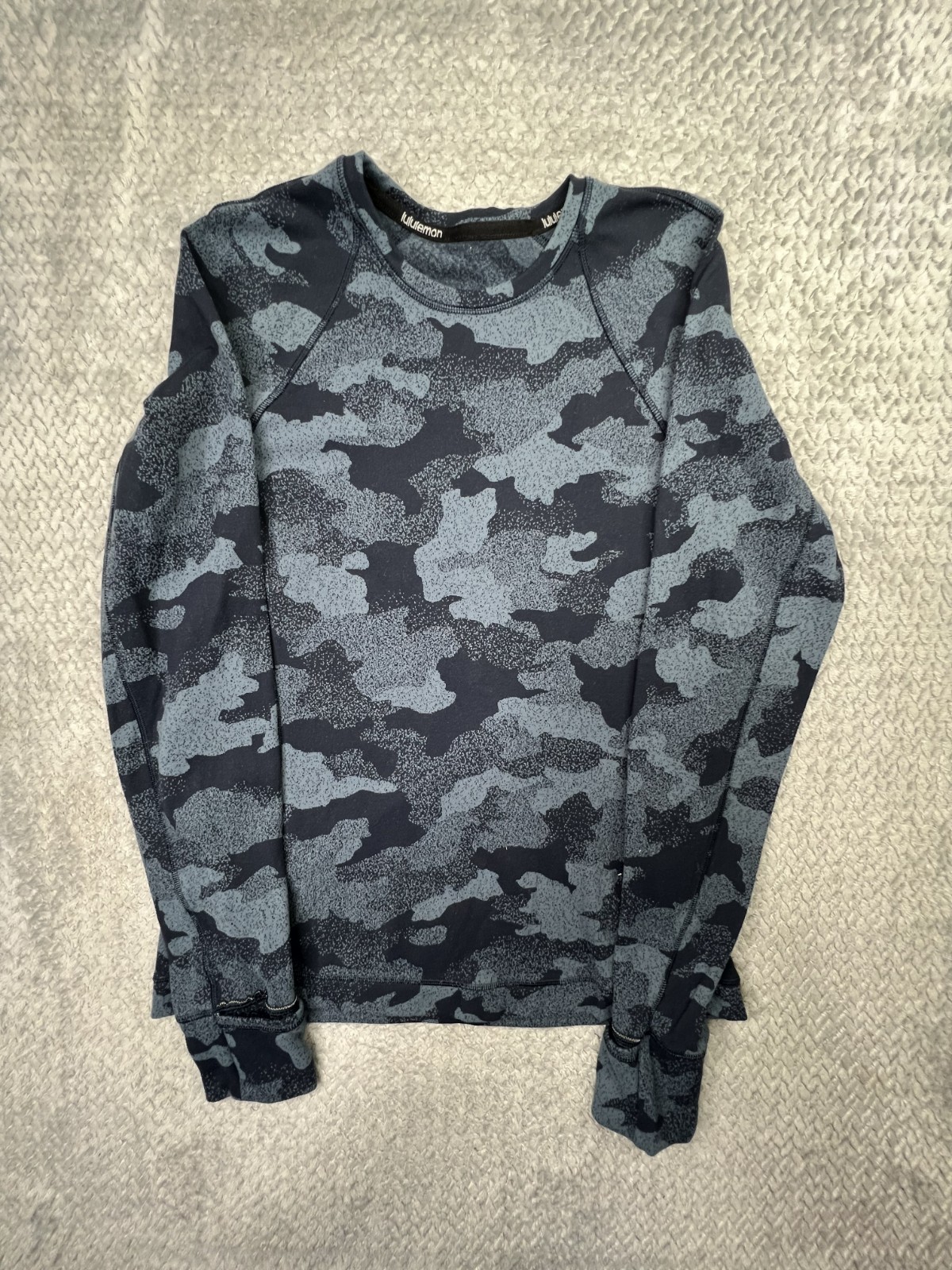 Lululemon It\'s Rulu Run Shirt Women 10 Heritage Camo LW3FJRS
