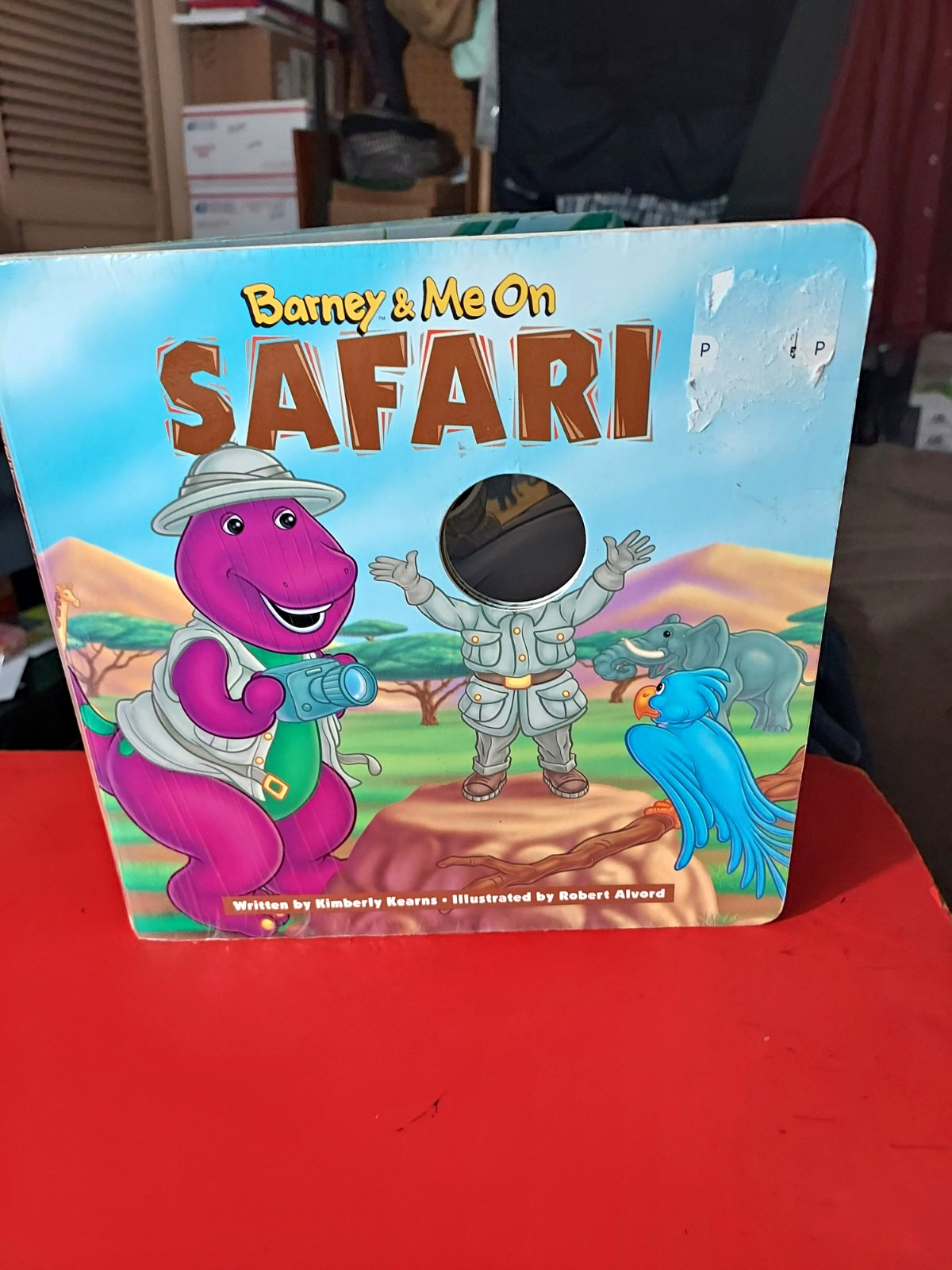 Barney & Me On Safari Board Book (Barney) Kimberly Kearns, Robert Alvord