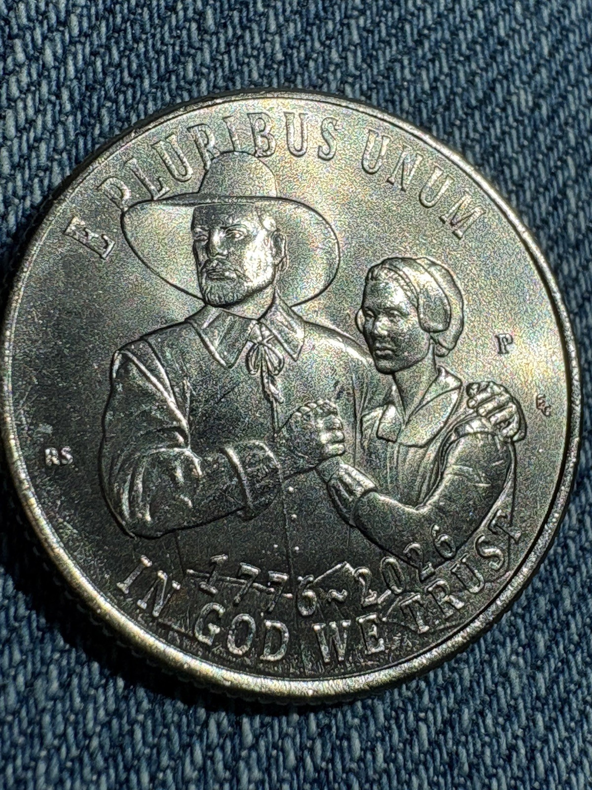 1776-2026 P Mayflower Compact Semiquincentennial Quarter 1 Coin US Mint 1776-2026 P Mayflower Compact Semiquincentennial Quarter 1 Coin US Mint
