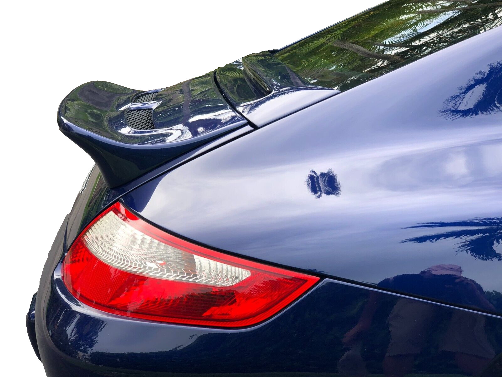 2005-12 Porsche 997 Coupe & Cabrio Sport Classic Ducktail Spoiler PAINTED USA