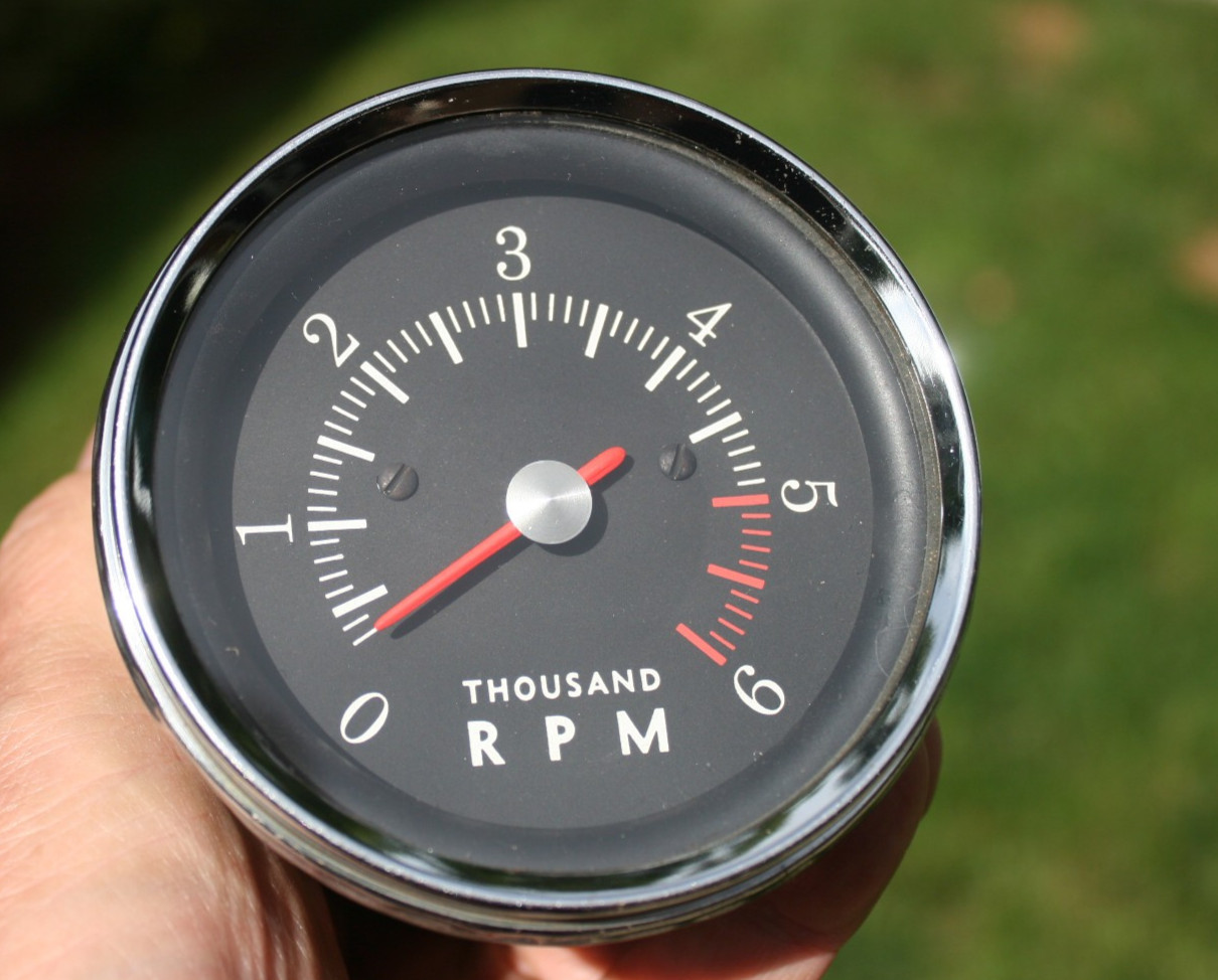 63 1963 64 1964 Avanti Studebaker Vintage 6K 6000 RPM Tachometer