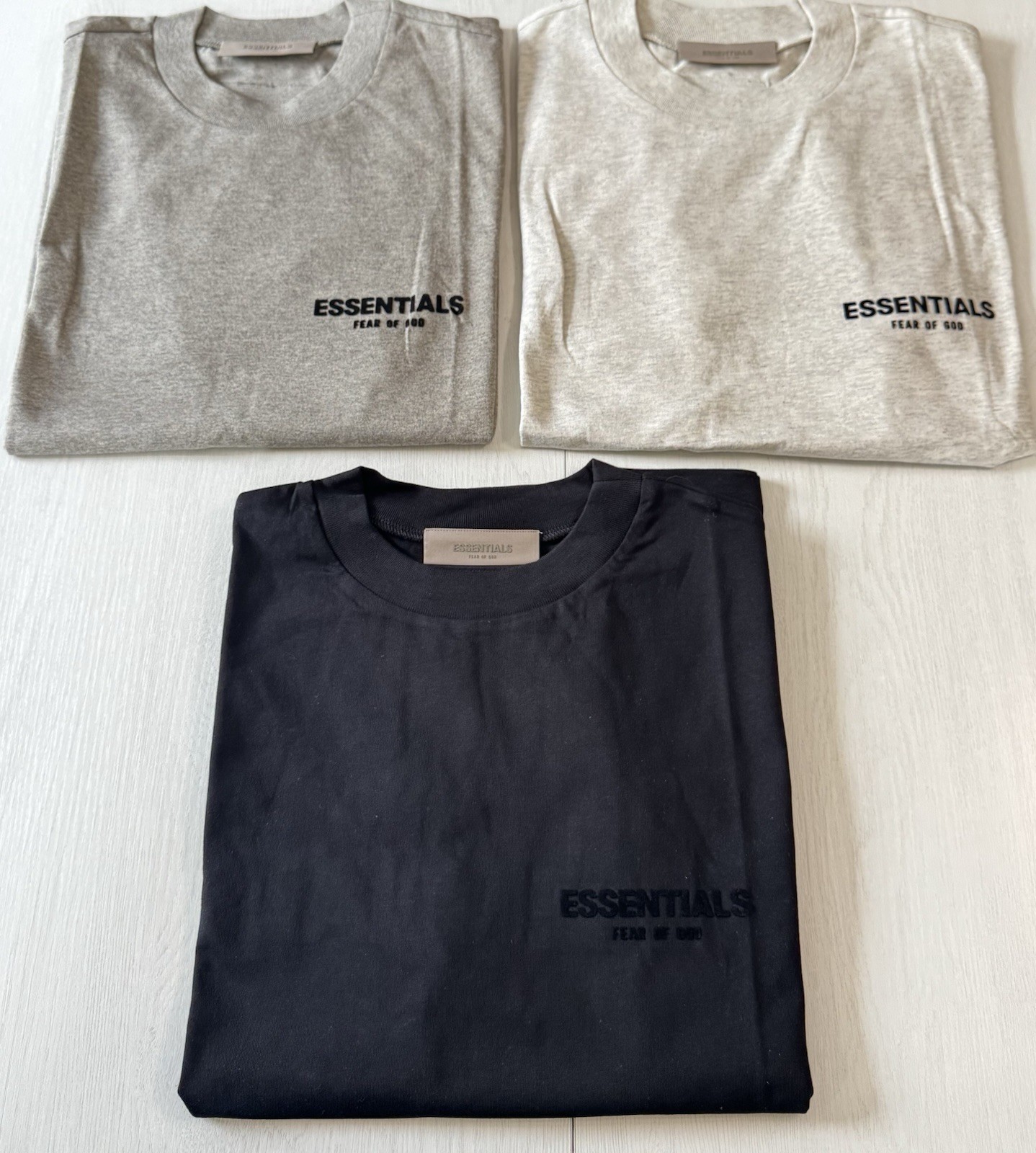 Authentic Fear Of God Essential Camisetas | Todas las tallas XS - XL | 3 colores