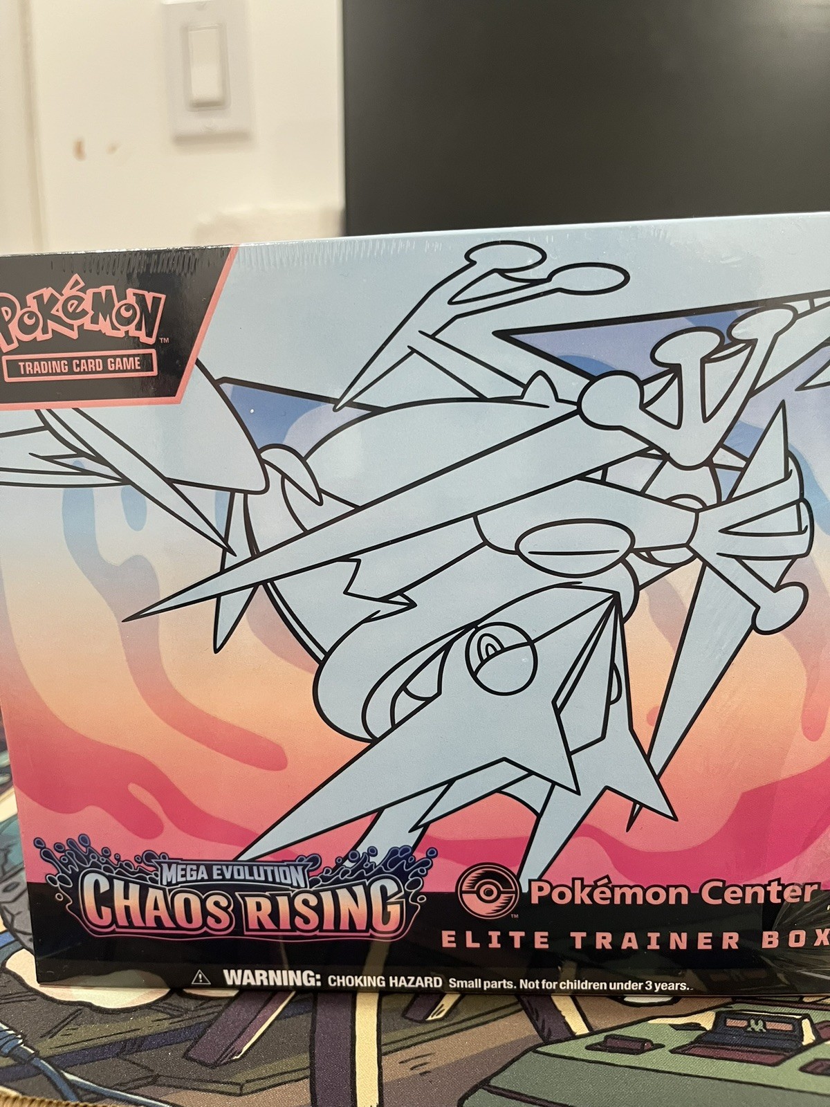 Chaos Rising Pokemon Center Exclusive Elite Trainer Box ETB - New & Sealed Chaos Rising Pokemon Center Exclusive Elite Trainer Box ETB - New & Sealed