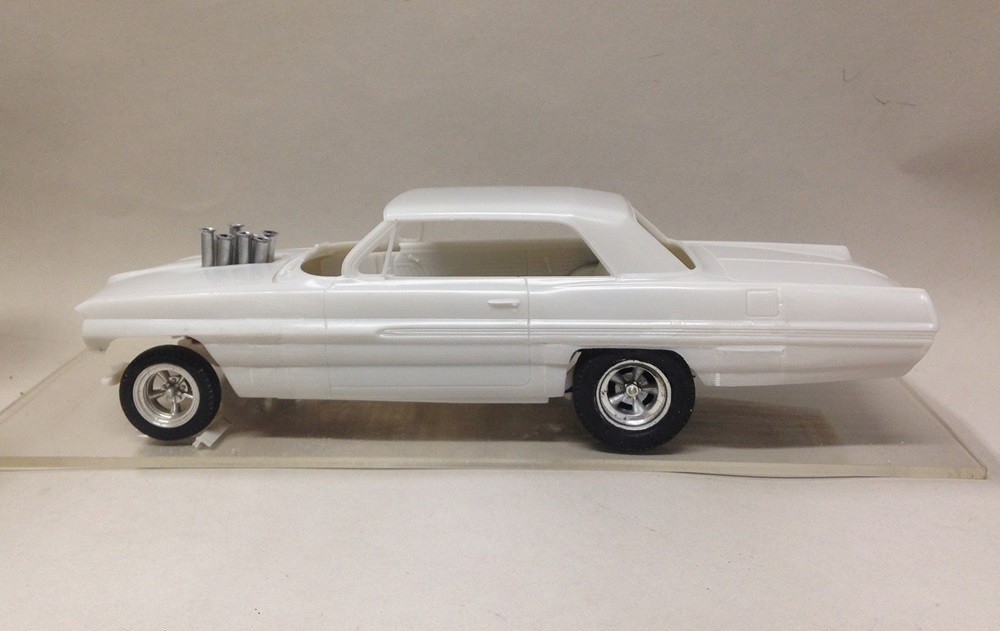 Altered Wheelbase (AWB) AMT \'62 Pontiac Catalina Funny Car Project- Complete Kit