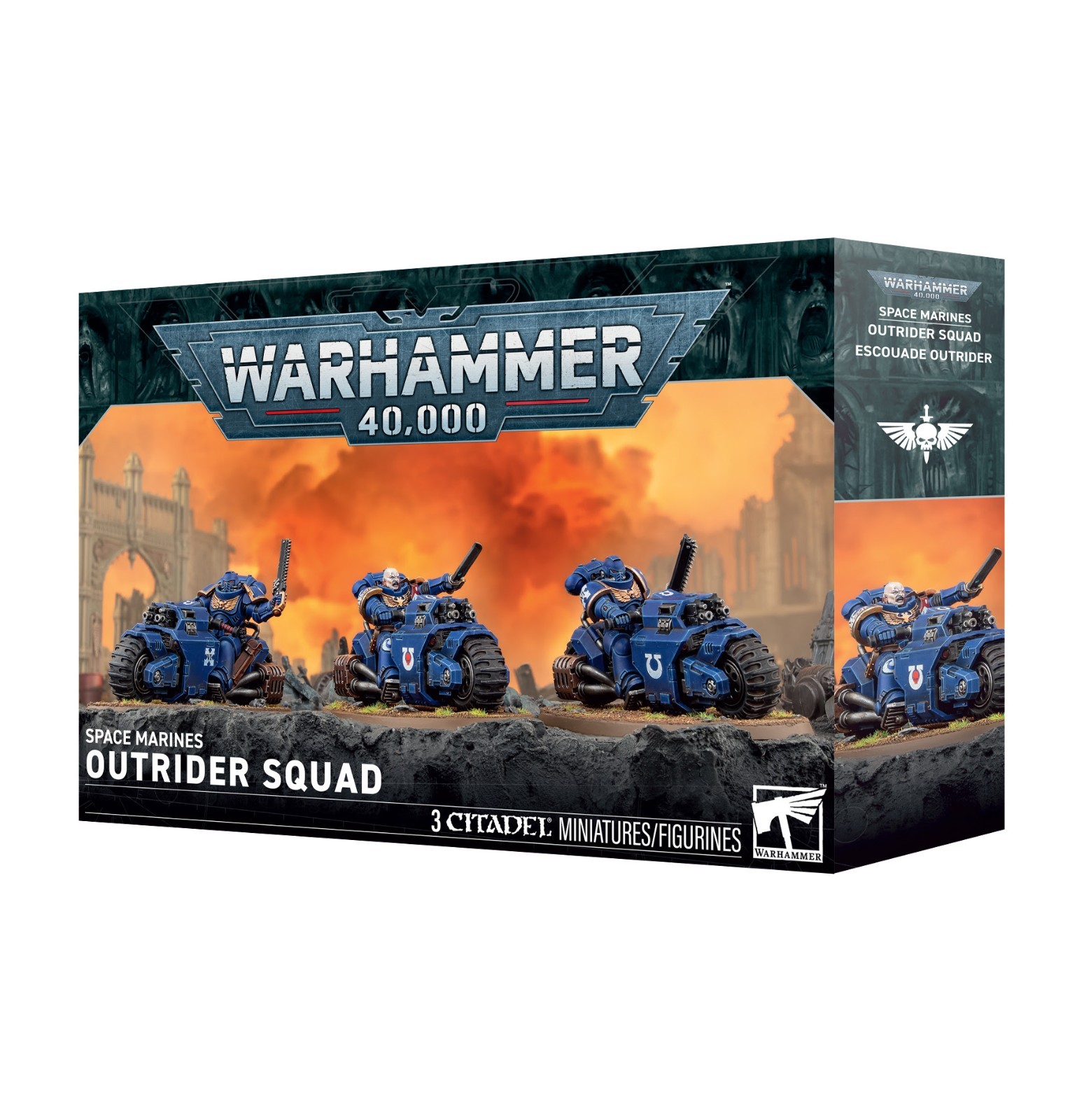 Space Marine Outrider Squad  (New)  - Warhammer 40k (Pre-Order)